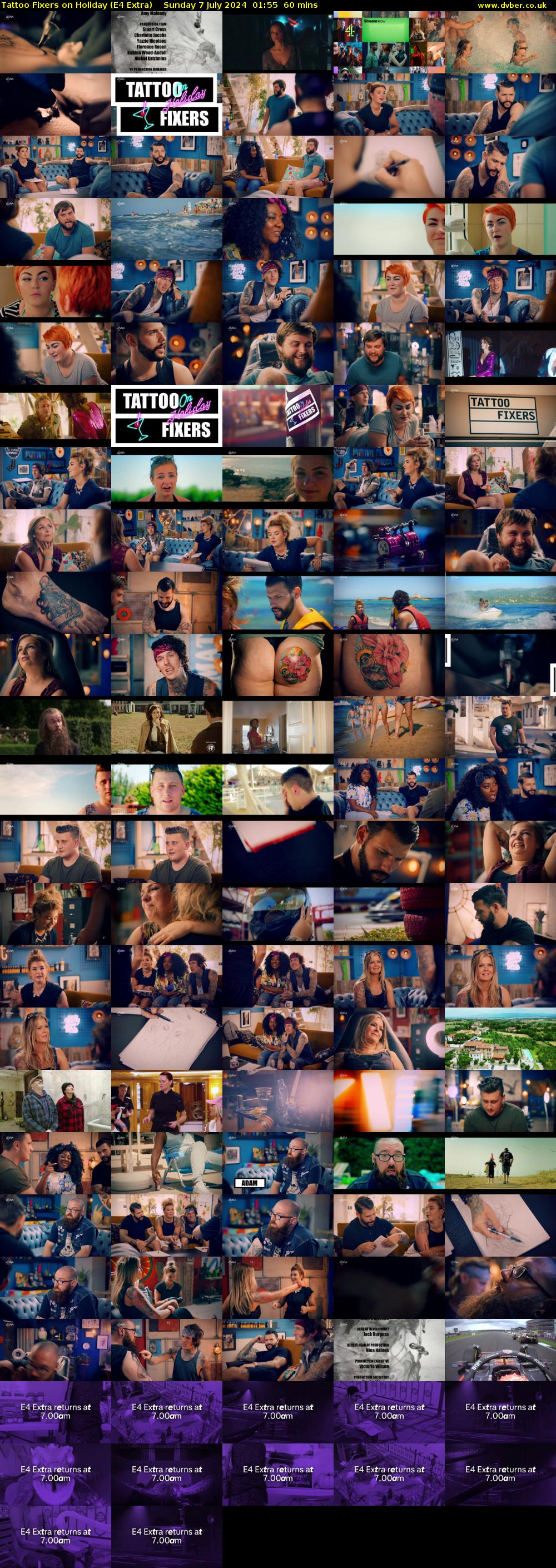 Tattoo Fixers on Holiday (E4 Extra) Sunday 7 July 2024 01:55 - 02:55