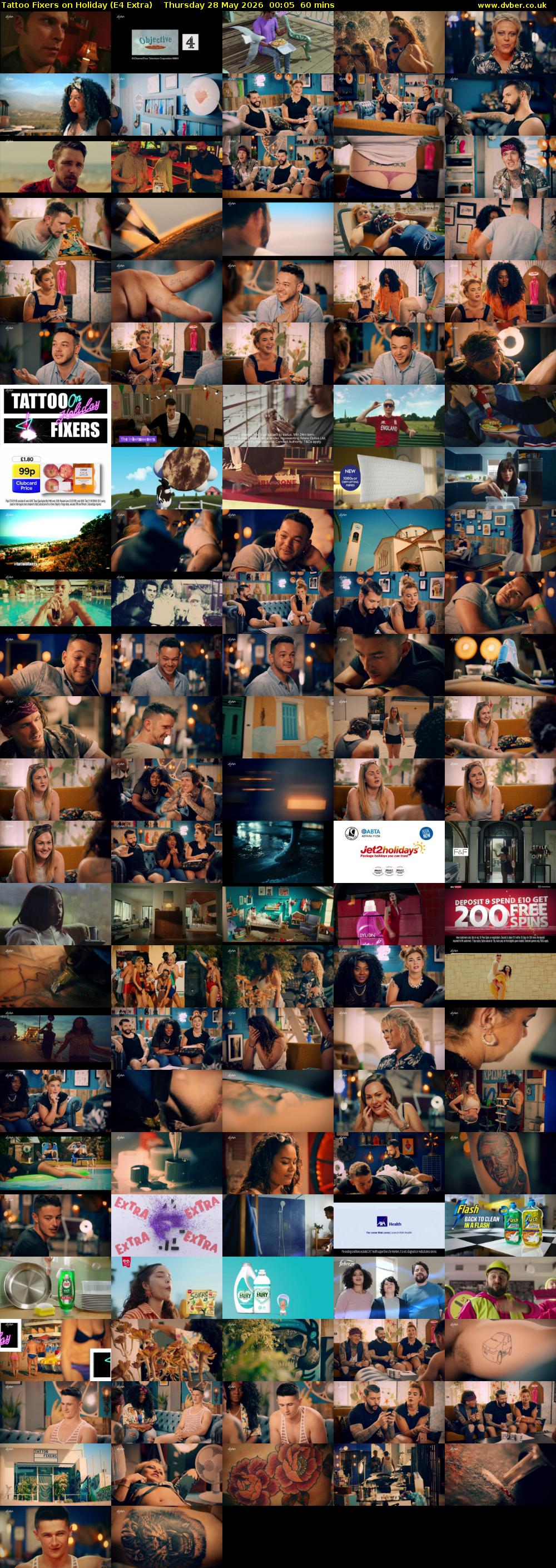 Tattoo Fixers on Holiday (E4 Extra) Thursday 28 May 2026 00:05 - 01:05