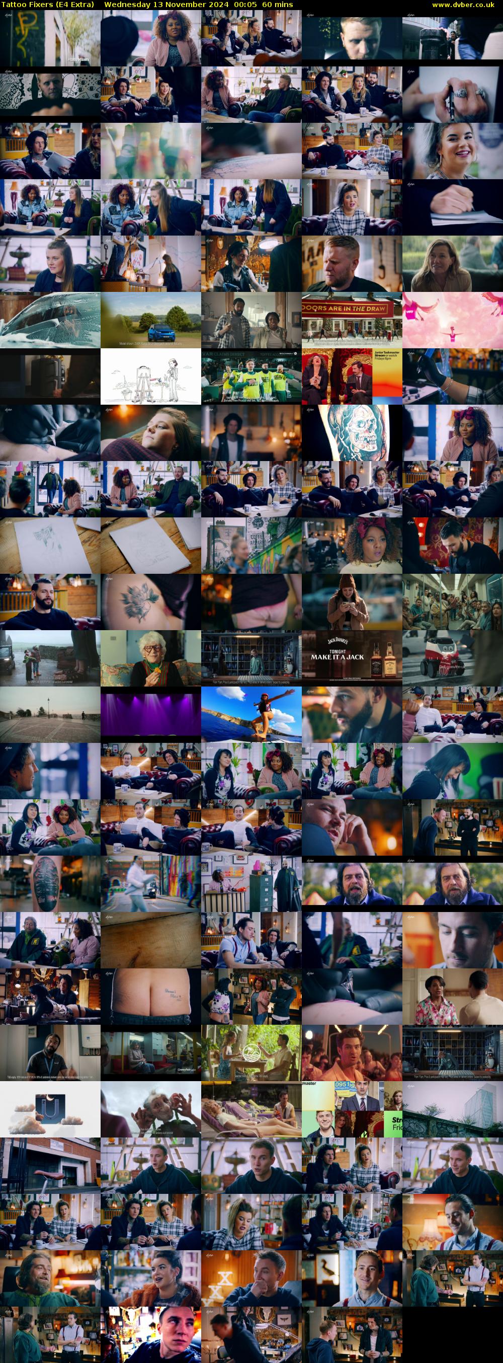 Tattoo Fixers (E4 Extra) Wednesday 13 November 2024 00:05 - 01:05
