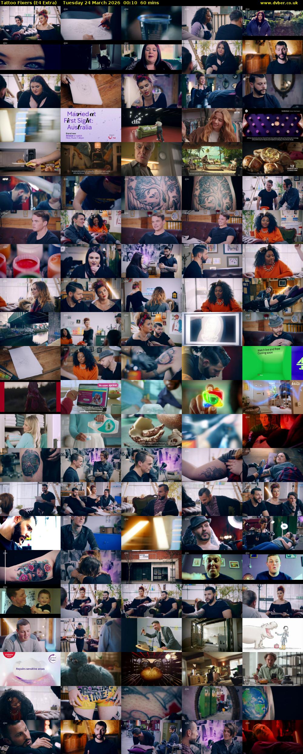 Tattoo Fixers (E4 Extra) Tuesday 24 March 2026 00:10 - 01:10