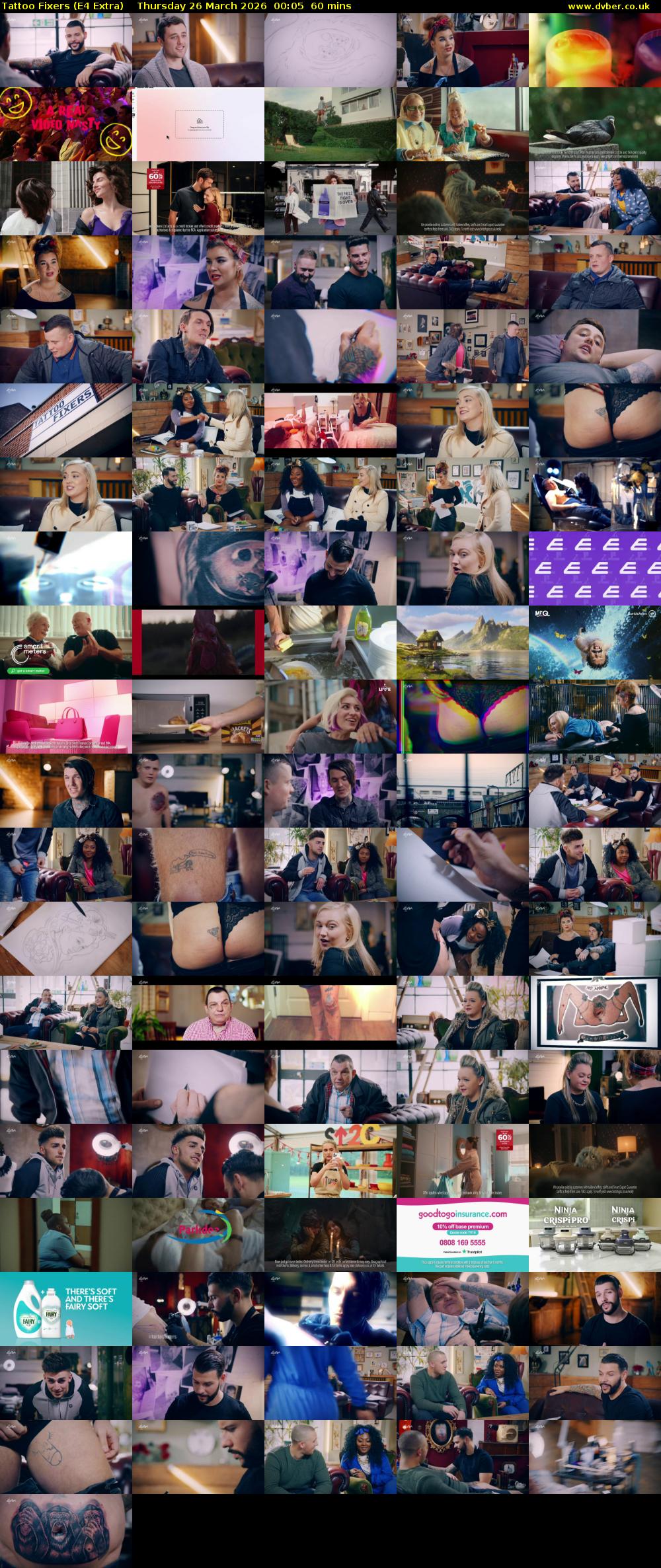 Tattoo Fixers (E4 Extra) Thursday 26 March 2026 00:05 - 01:05
