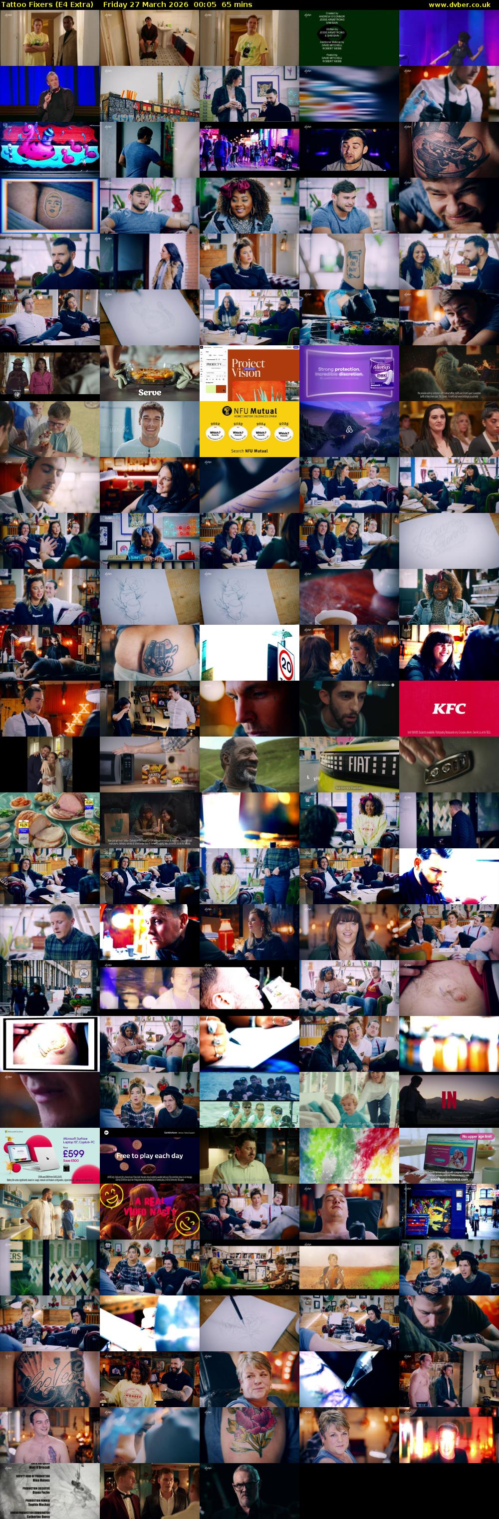 Tattoo Fixers (E4 Extra) Friday 27 March 2026 00:05 - 01:10