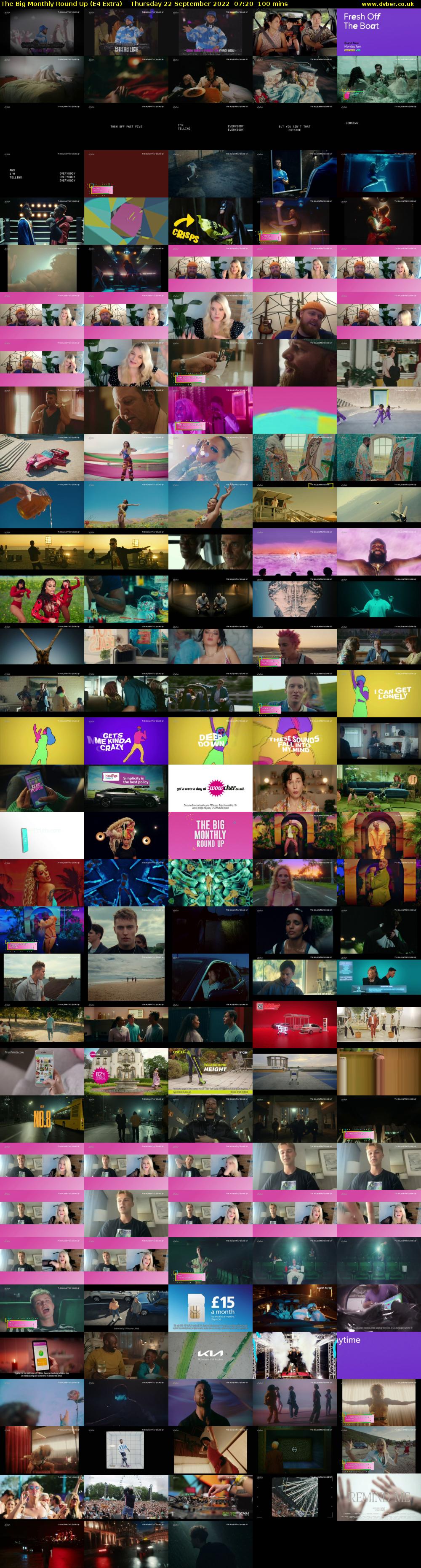 The Big Monthly Round Up (E4 Extra) Thursday 22 September 2022 07:20 - 09:00