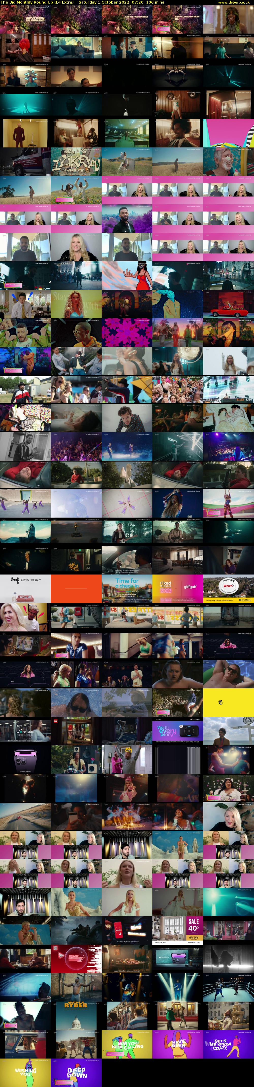 The Big Monthly Round Up (E4 Extra) Saturday 1 October 2022 07:20 - 09:00