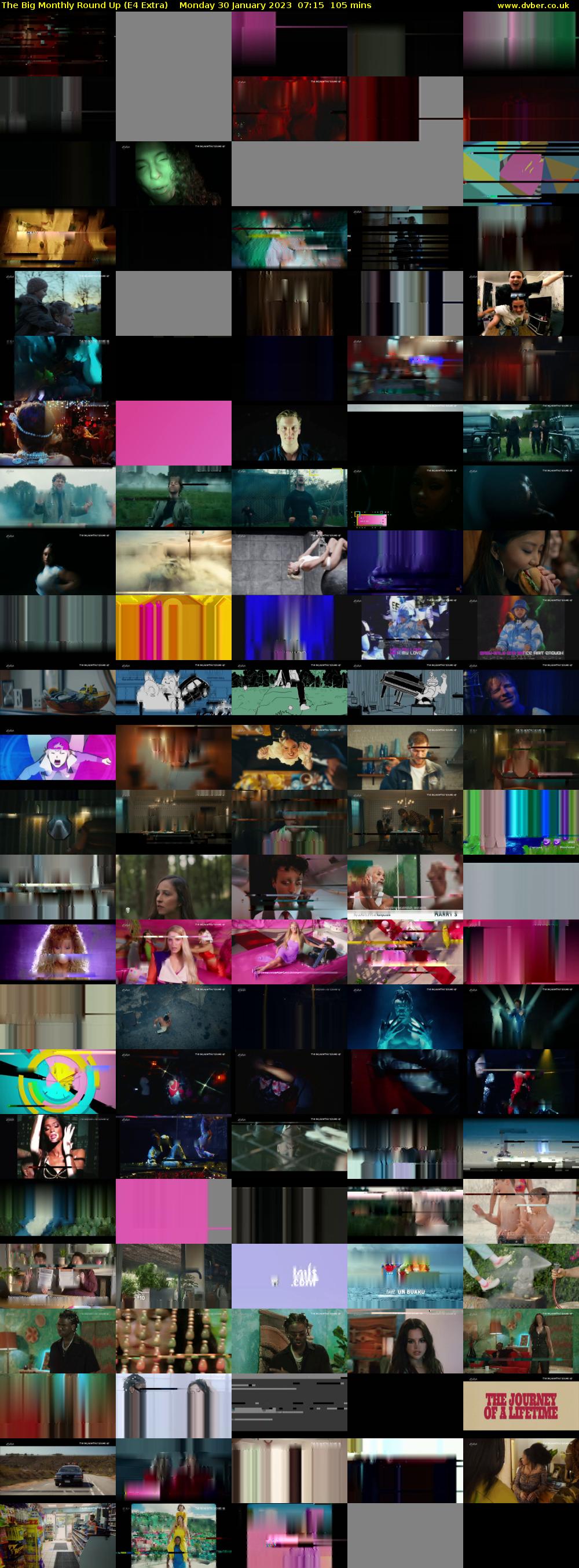The Big Monthly Round Up (E4 Extra) Monday 30 January 2023 07:15 - 09:00