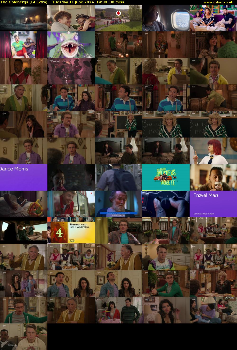 The Goldbergs (E4 Extra) Tuesday 11 June 2024 19:30 - 20:00