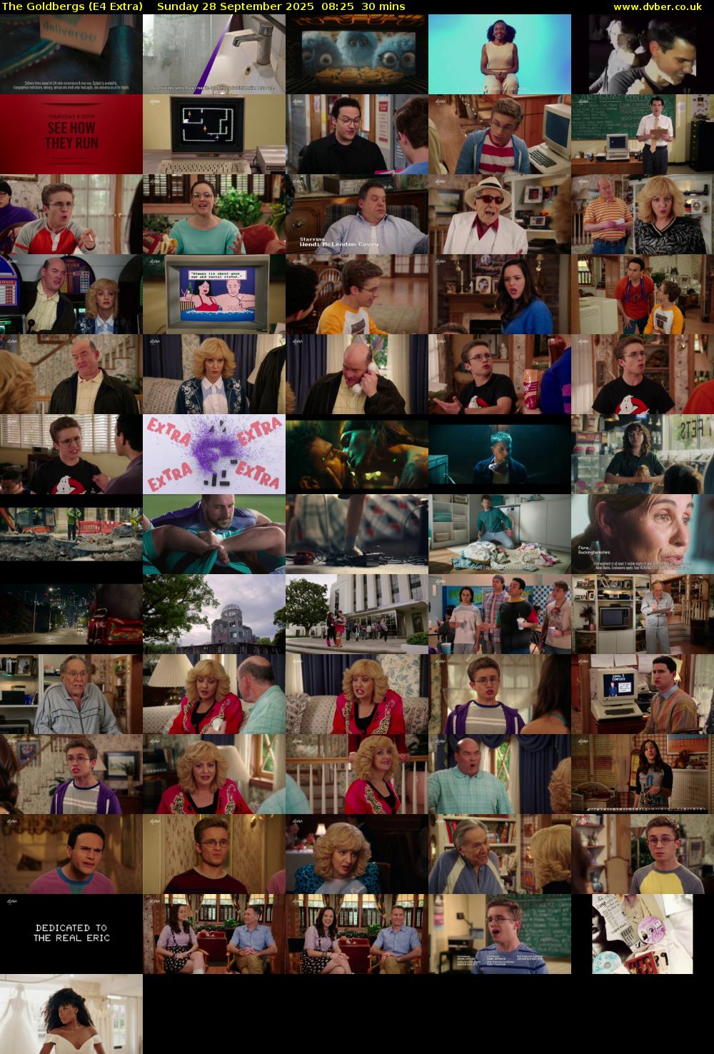 The Goldbergs (E4 Extra) Sunday 28 September 2025 08:25 - 08:55