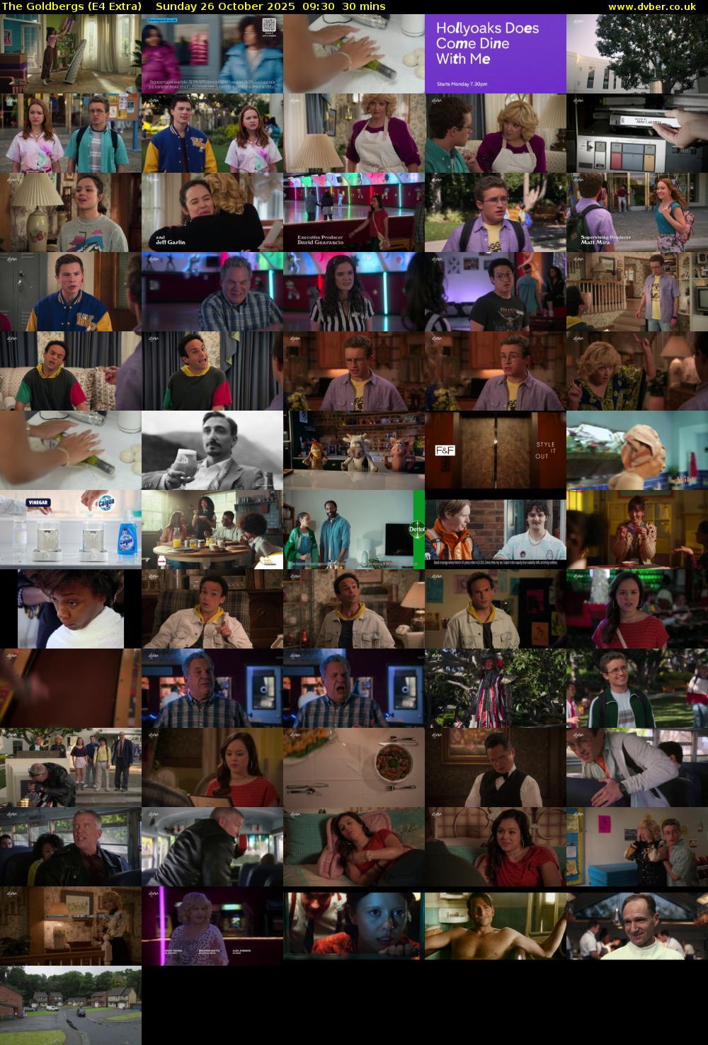 The Goldbergs (E4 Extra) Sunday 26 October 2025 09:30 - 10:00