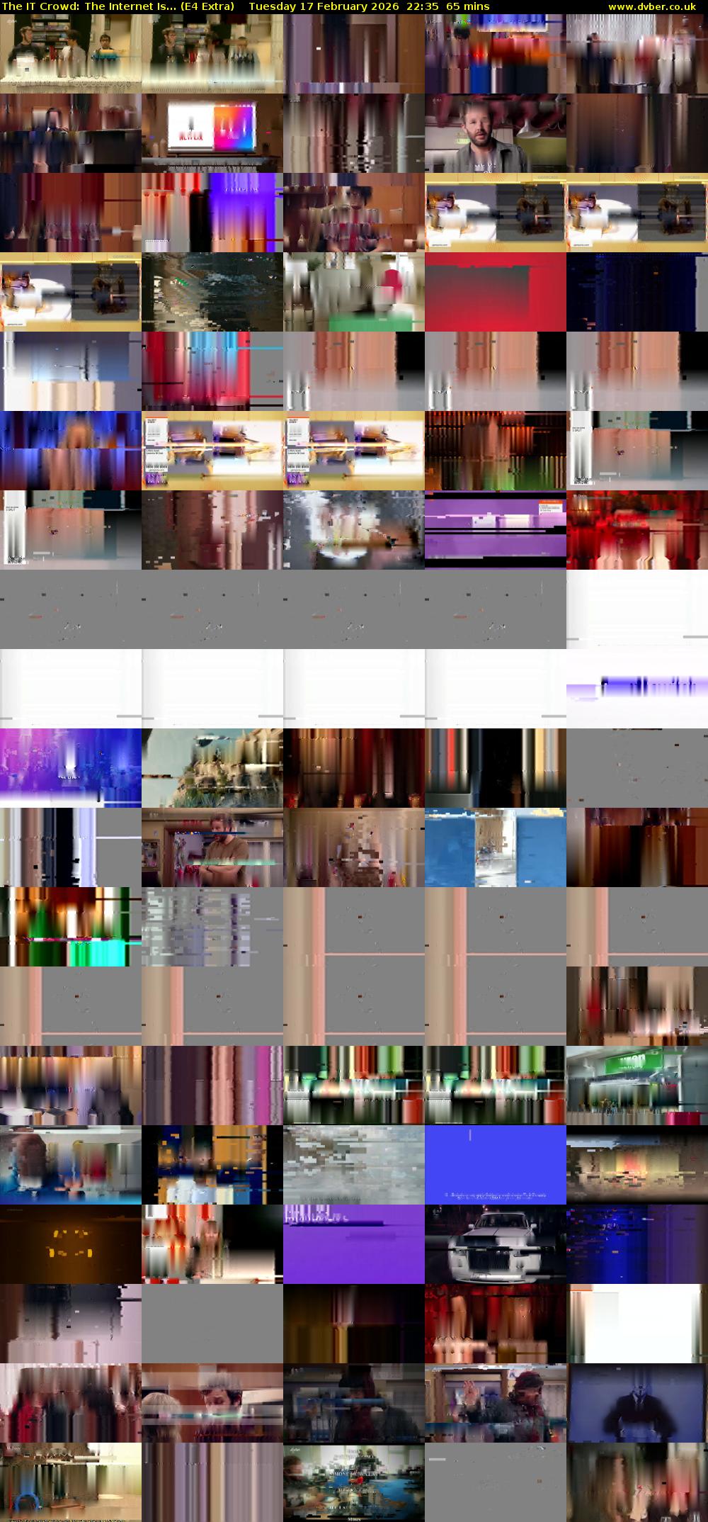 The IT Crowd: The Internet Is... (E4 Extra) Tuesday 17 February 2026 22:35 - 23:40