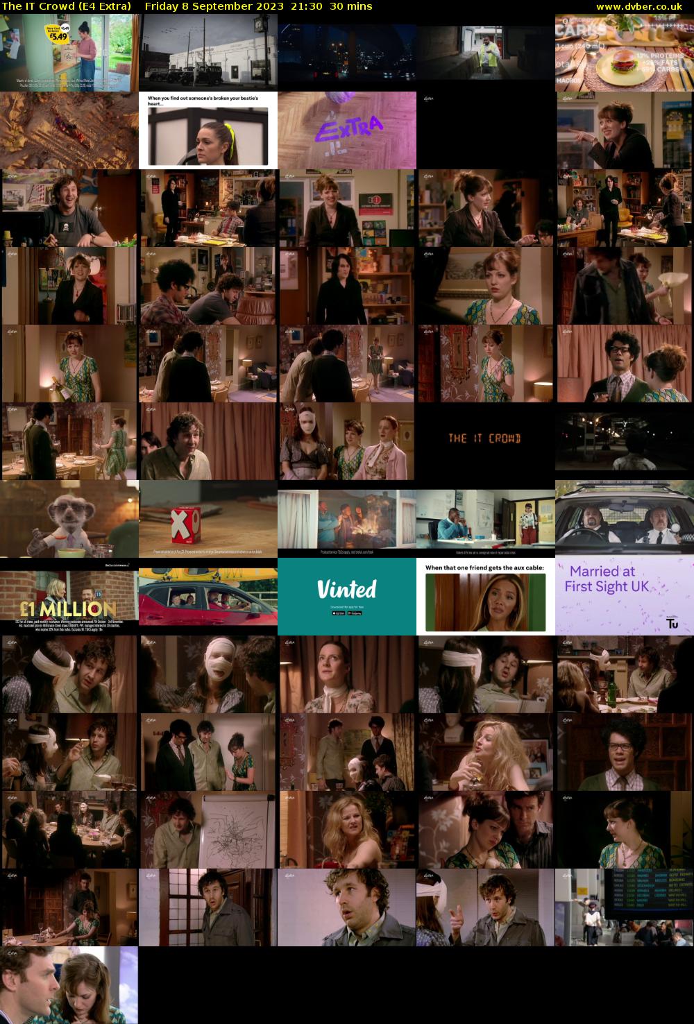 The IT Crowd (E4 Extra) Friday 8 September 2023 21:30 - 22:00