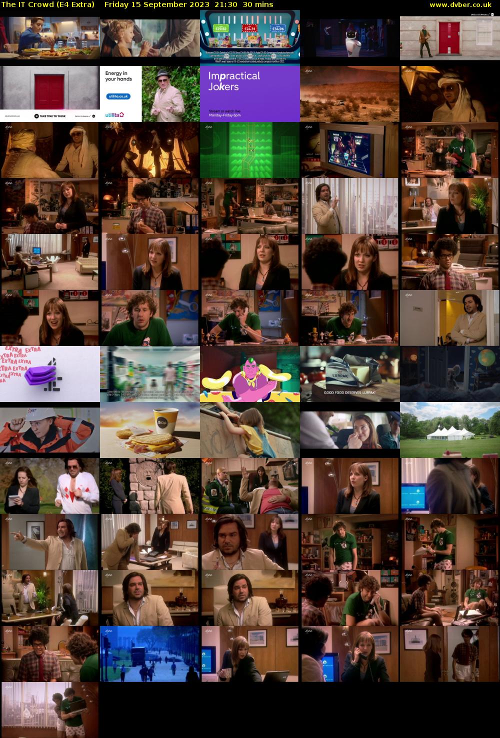 The IT Crowd (E4 Extra) Friday 15 September 2023 21:30 - 22:00