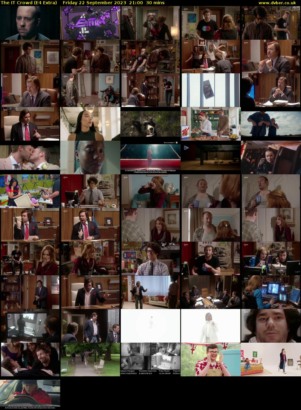 The IT Crowd (E4 Extra) Friday 22 September 2023 21:00 - 21:30