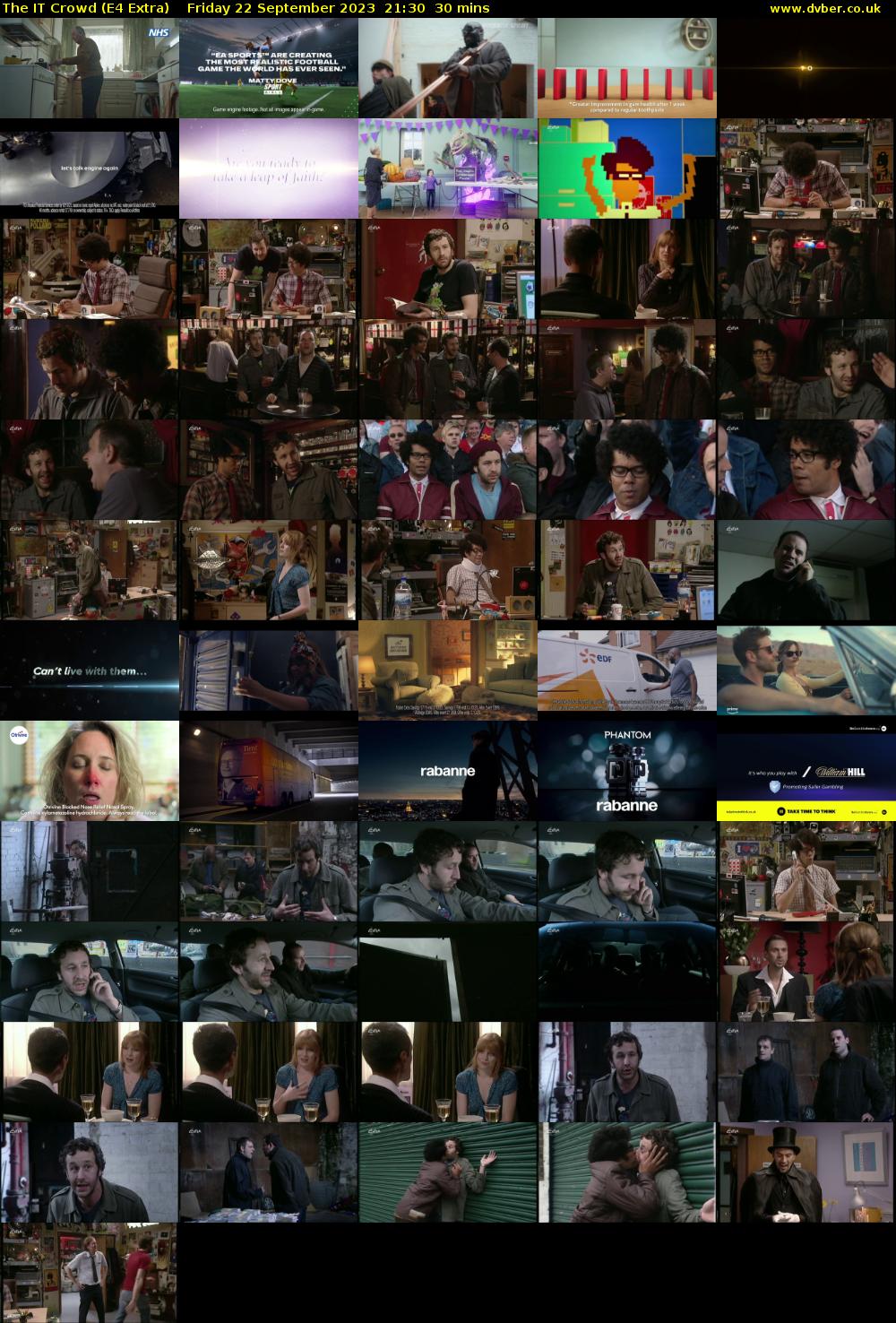 The IT Crowd (E4 Extra) Friday 22 September 2023 21:30 - 22:00