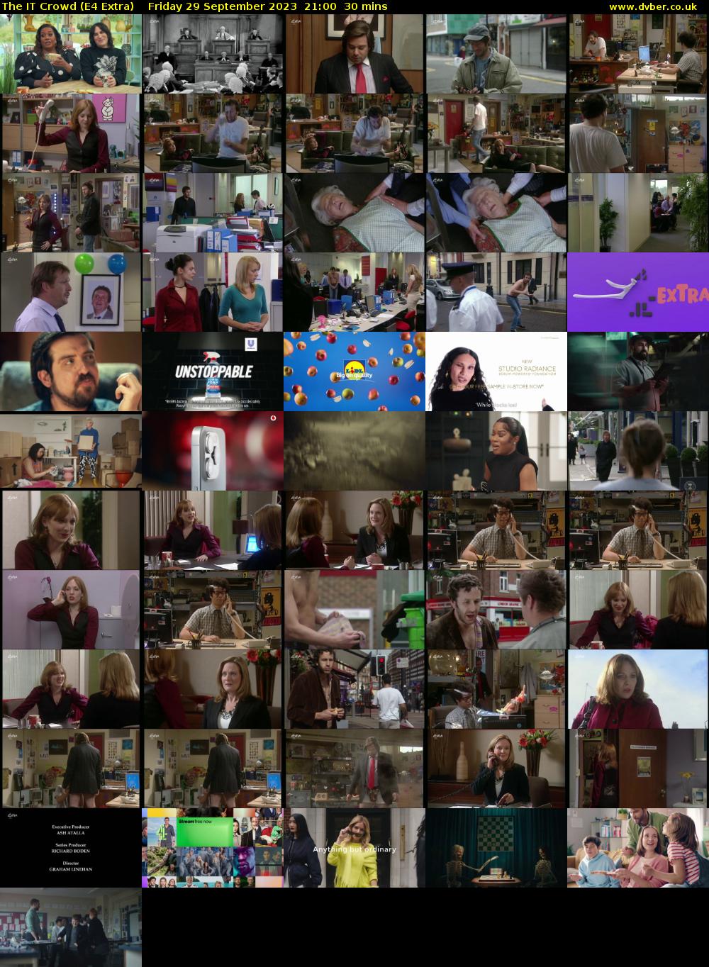 The IT Crowd (E4 Extra) Friday 29 September 2023 21:00 - 21:30
