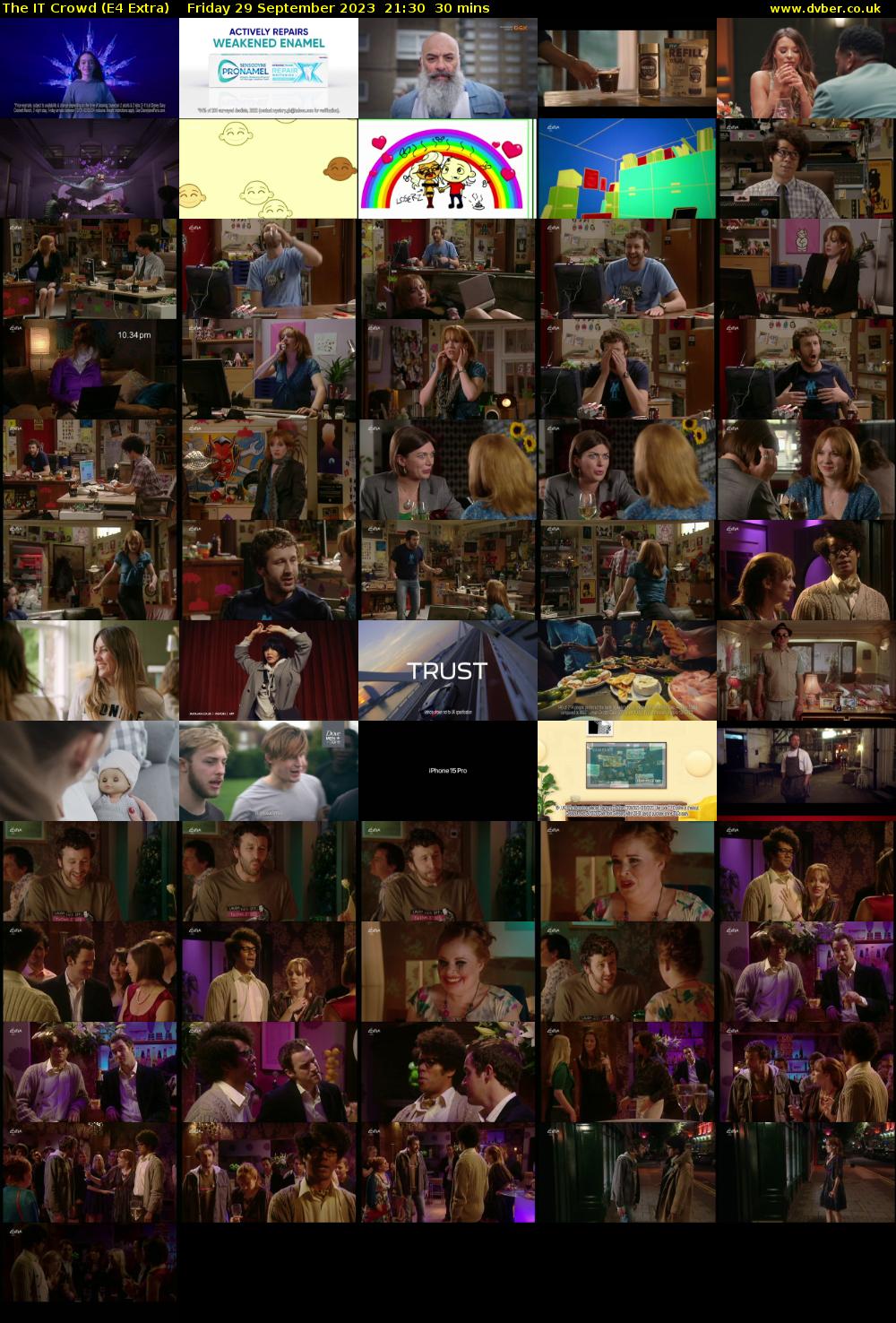 The IT Crowd (E4 Extra) Friday 29 September 2023 21:30 - 22:00