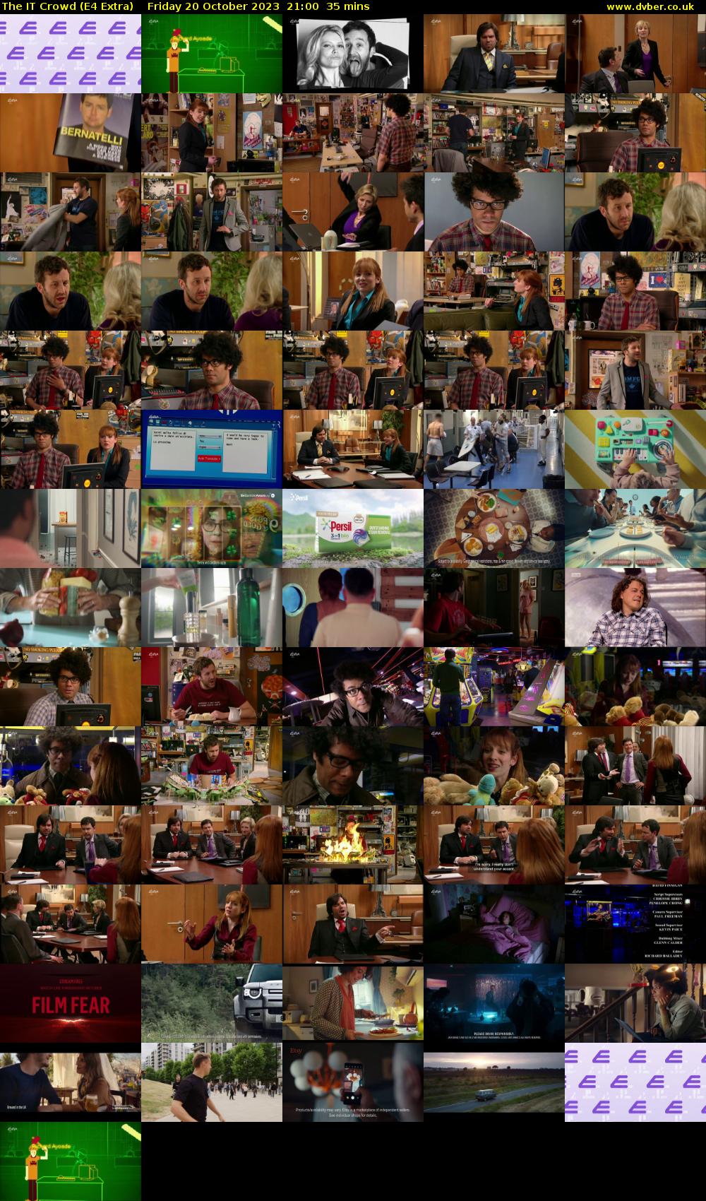 The IT Crowd (E4 Extra) Friday 20 October 2023 21:00 - 21:35