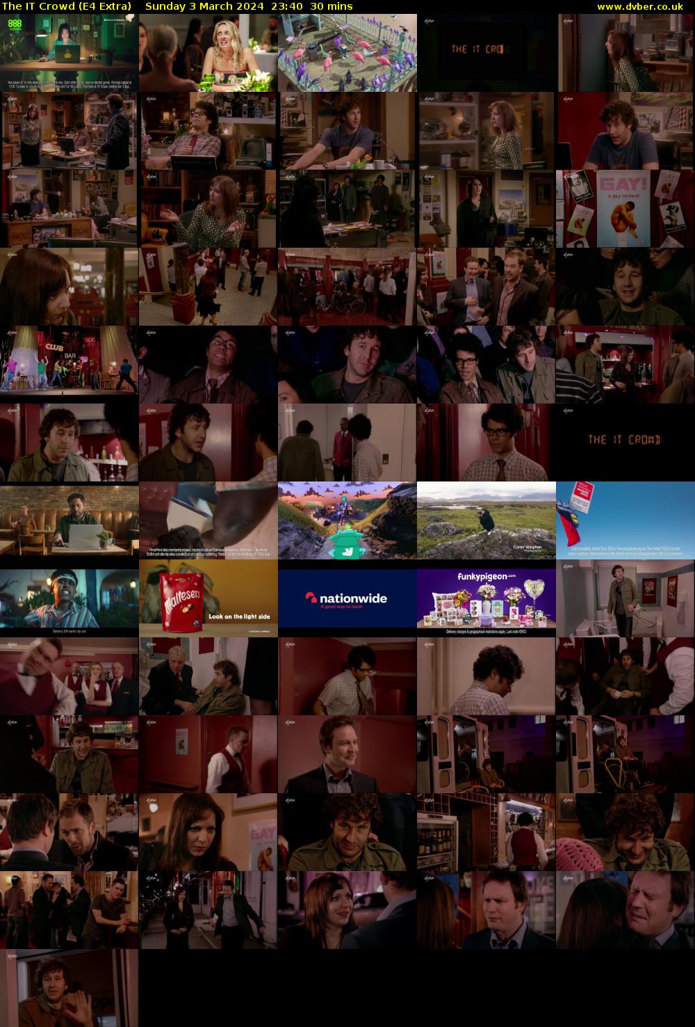 The IT Crowd (E4 Extra) Sunday 3 March 2024 23:40 - 00:10