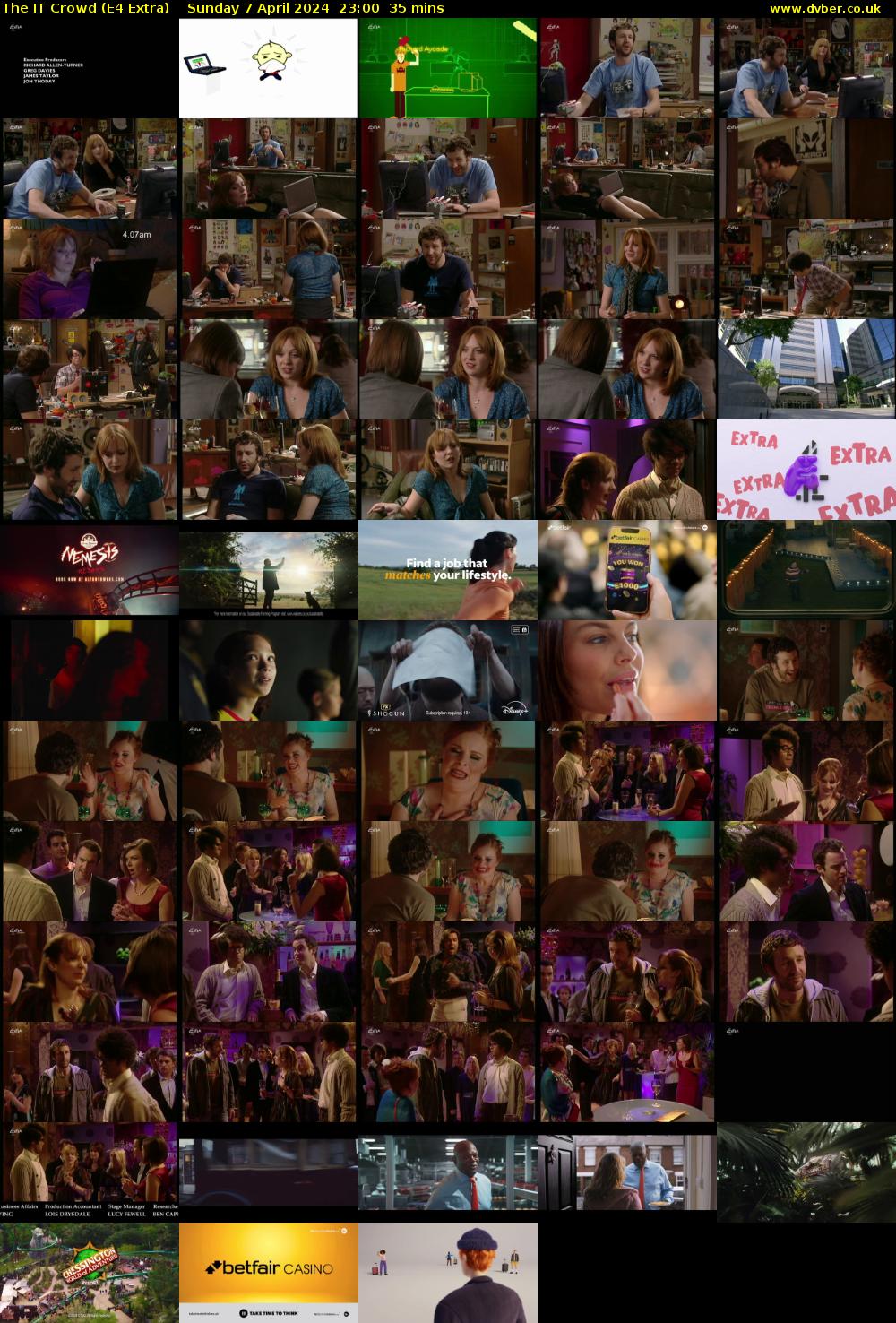 The IT Crowd (E4 Extra) Sunday 7 April 2024 23:00 - 23:35