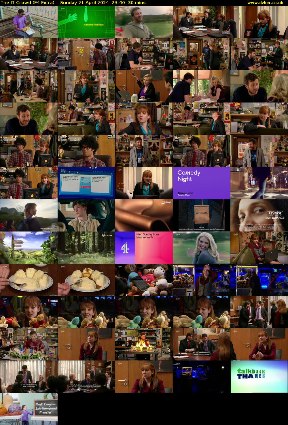 The IT Crowd (E4 Extra) Sunday 21 April 2024 23:40 - 00:10