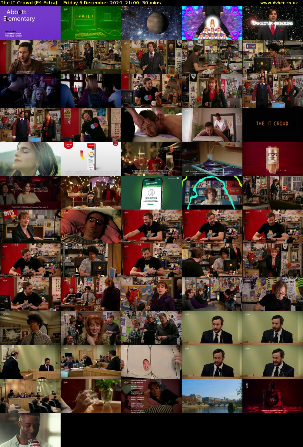 The IT Crowd (E4 Extra) Friday 6 December 2024 21:00 - 21:30