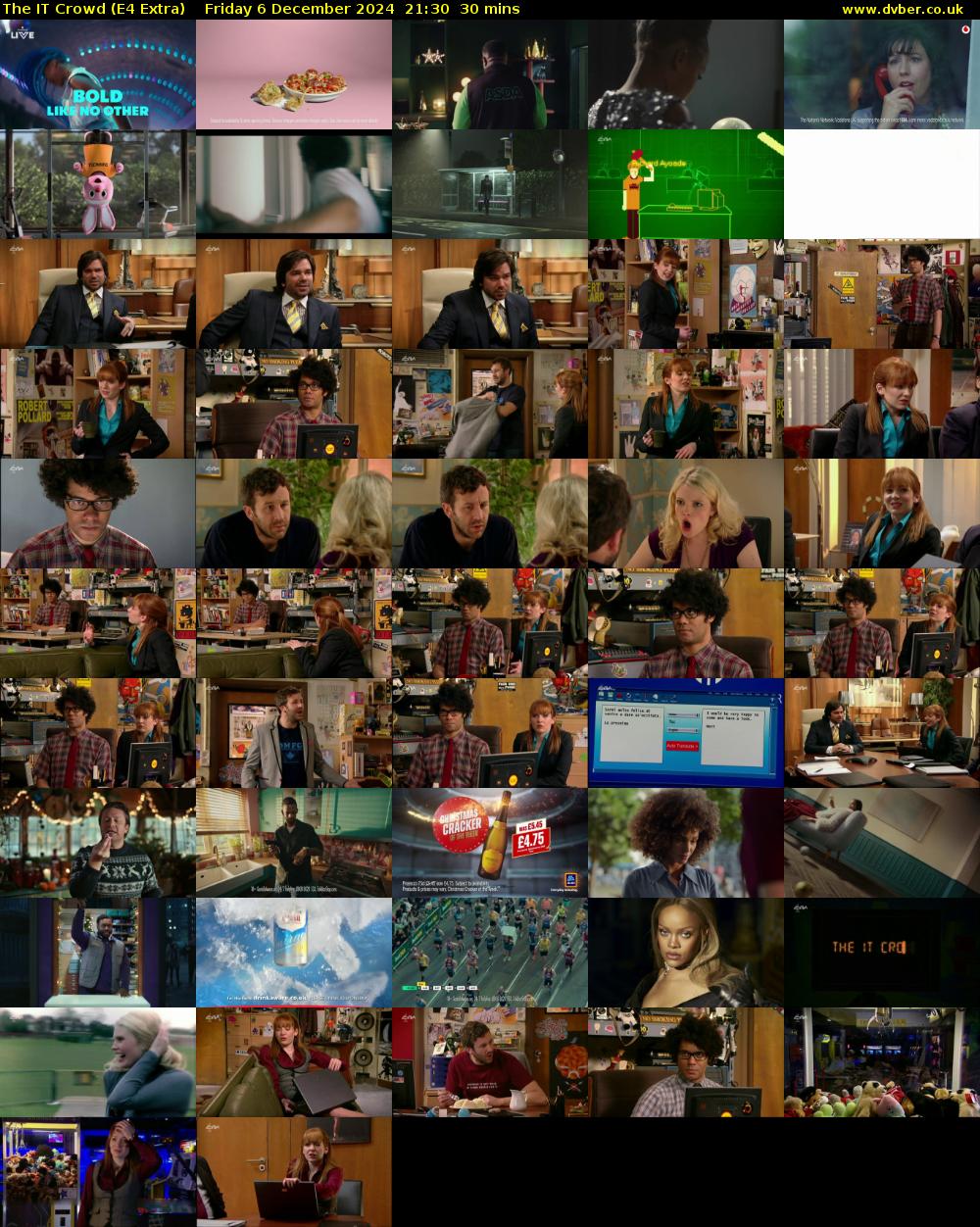 The IT Crowd (E4 Extra) Friday 6 December 2024 21:30 - 22:00
