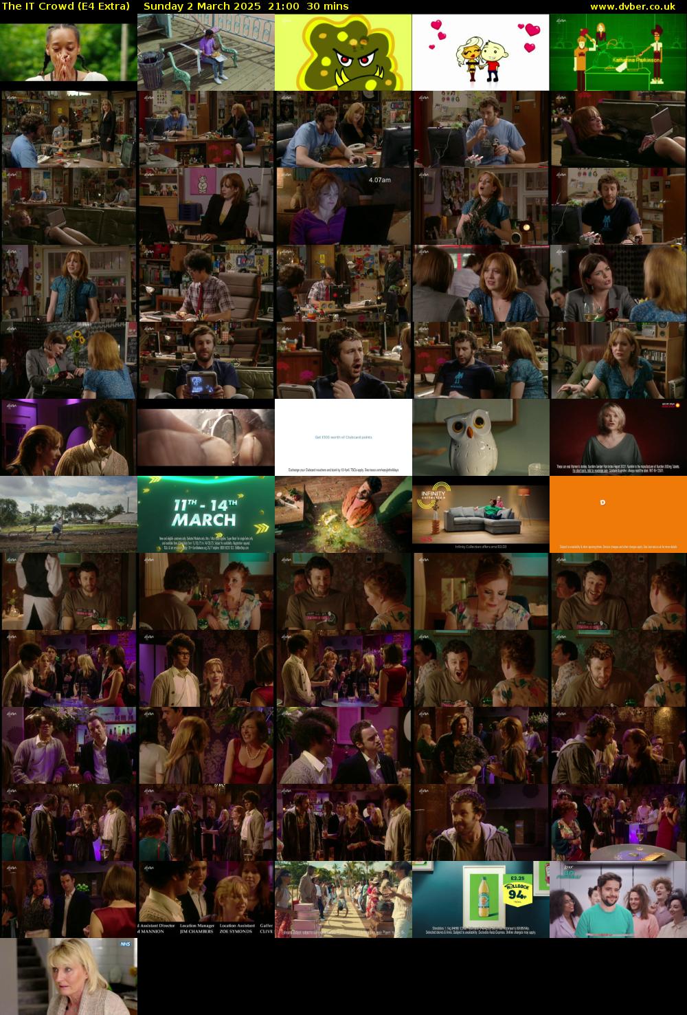 The IT Crowd (E4 Extra) Sunday 2 March 2025 21:00 - 21:30