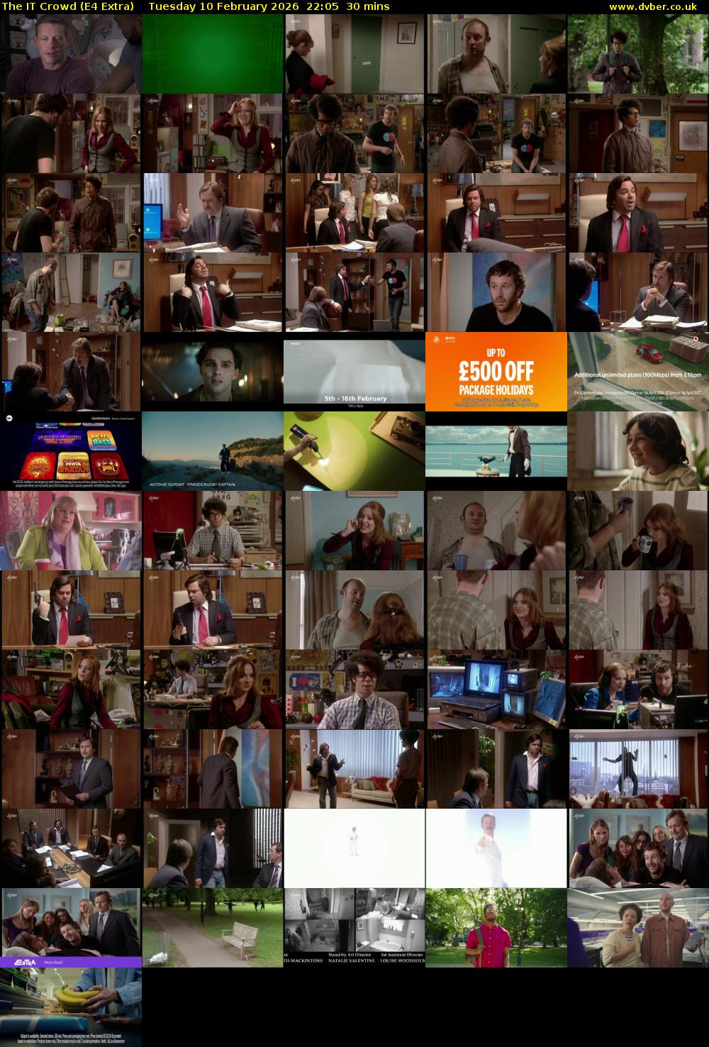 The IT Crowd (E4 Extra) Tuesday 10 February 2026 22:05 - 22:35