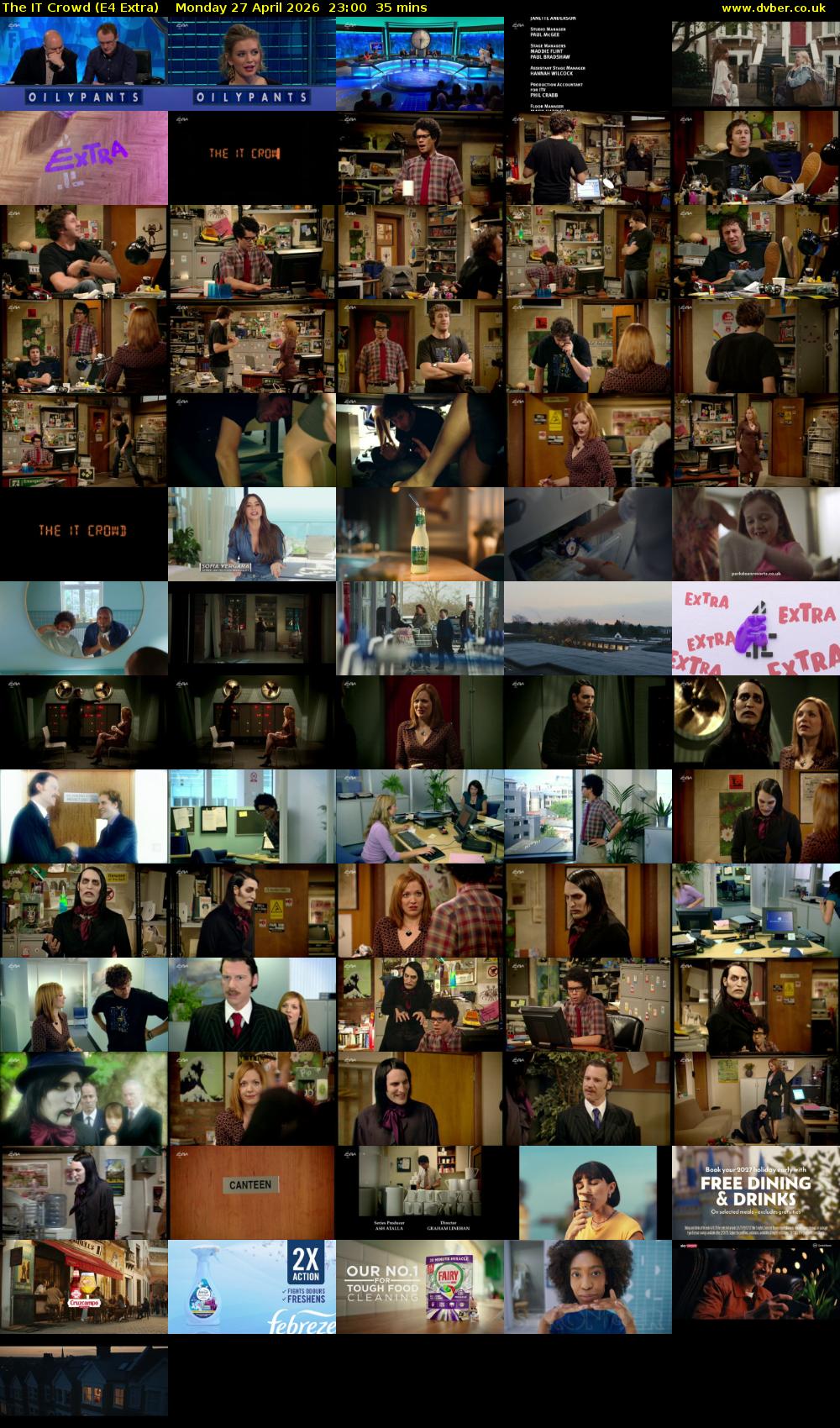 The IT Crowd (E4 Extra) Monday 27 April 2026 23:00 - 23:35
