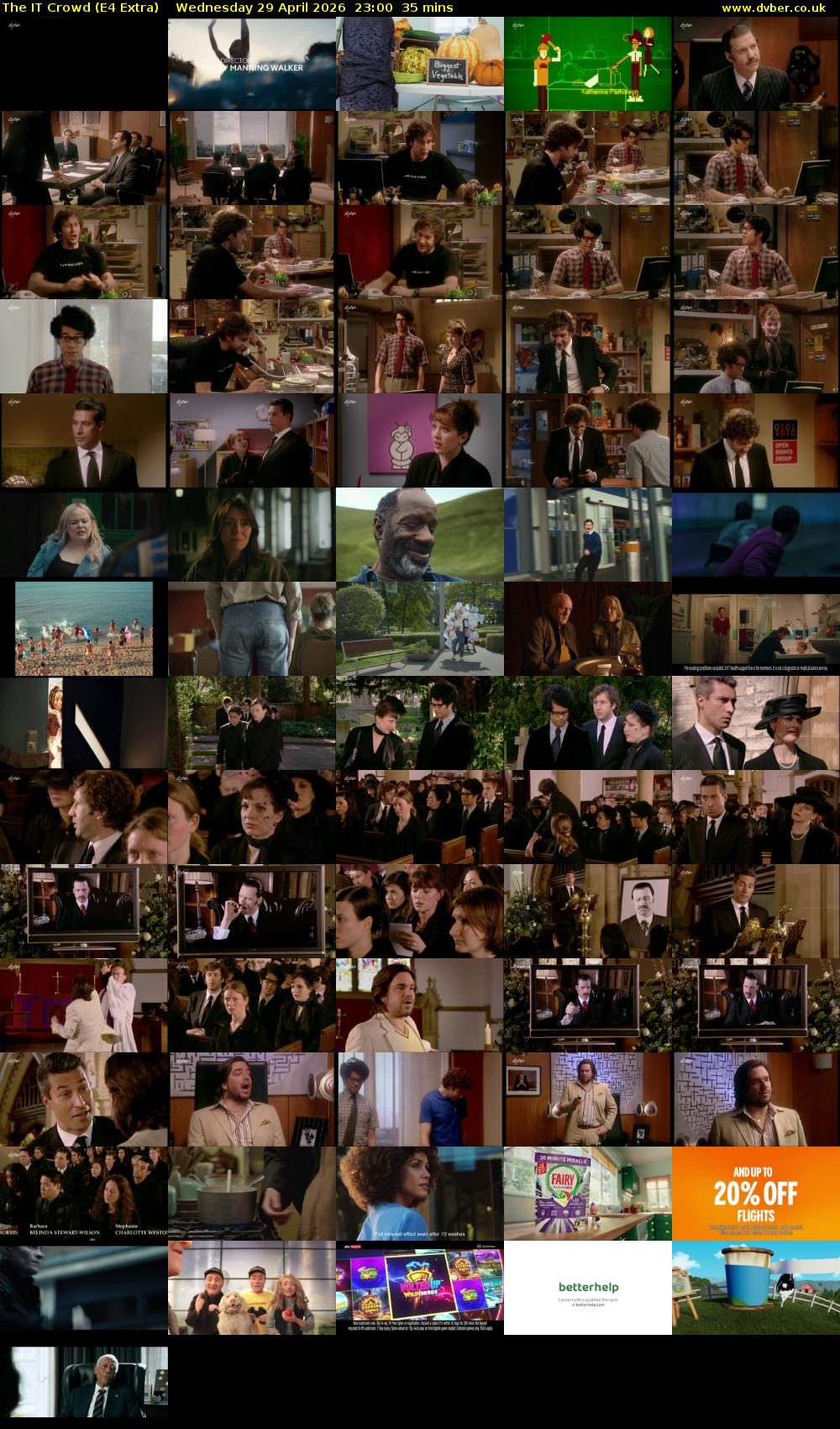 The IT Crowd (E4 Extra) Wednesday 29 April 2026 23:00 - 23:35