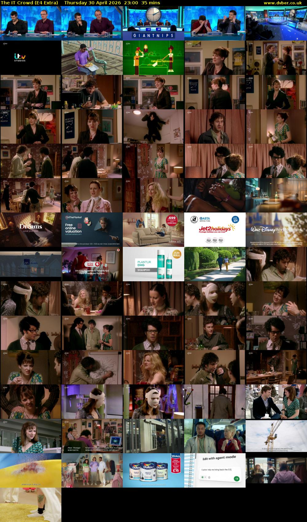 The IT Crowd (E4 Extra) Thursday 30 April 2026 23:00 - 23:35