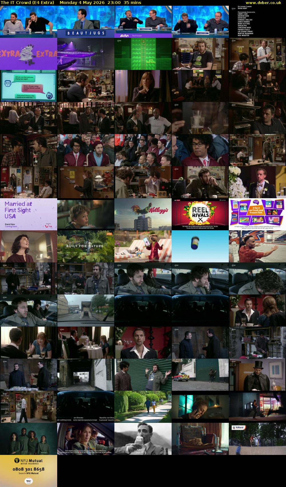 The IT Crowd (E4 Extra) Monday 4 May 2026 23:00 - 23:35