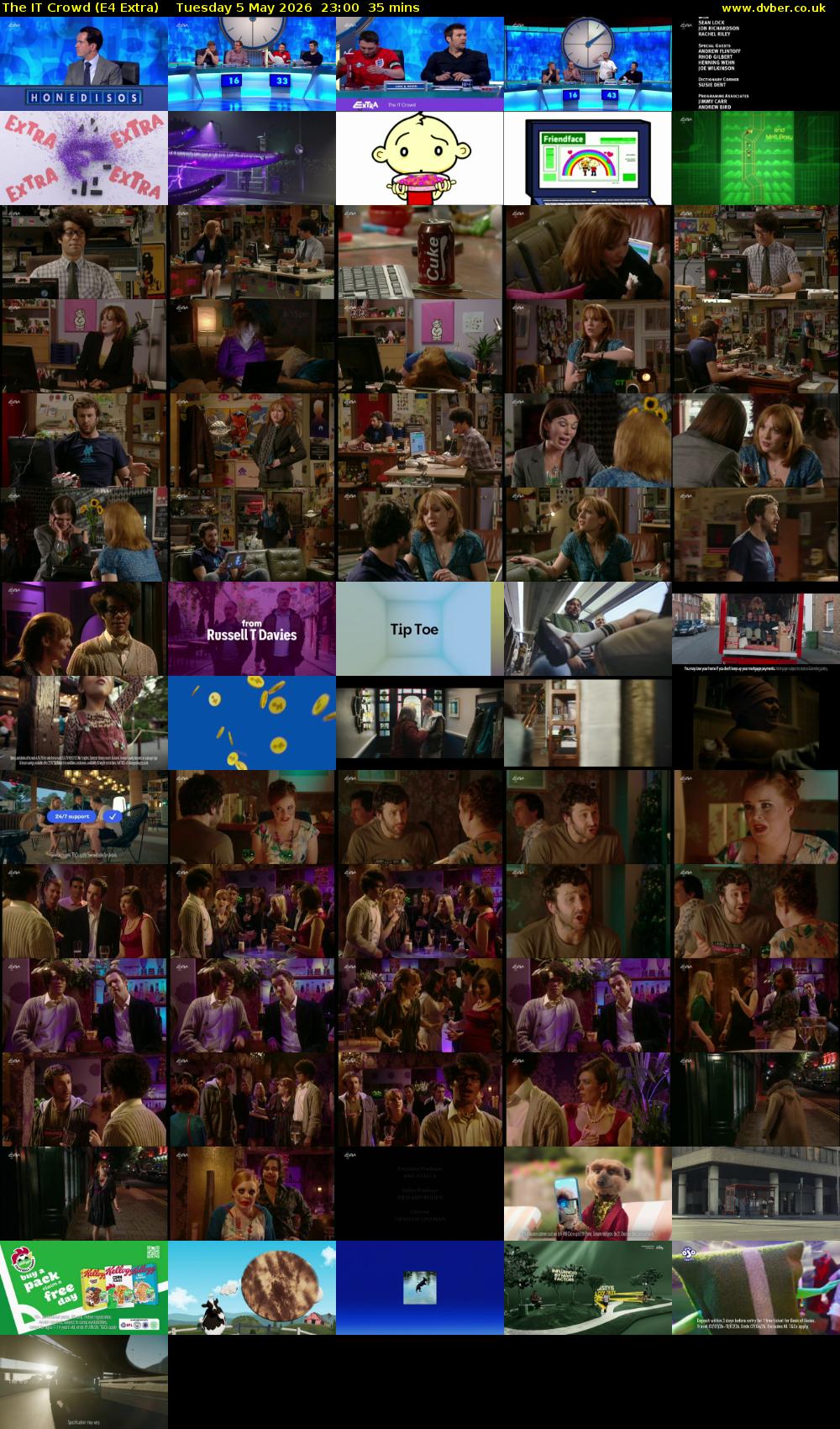 The IT Crowd (E4 Extra) Tuesday 5 May 2026 23:00 - 23:35