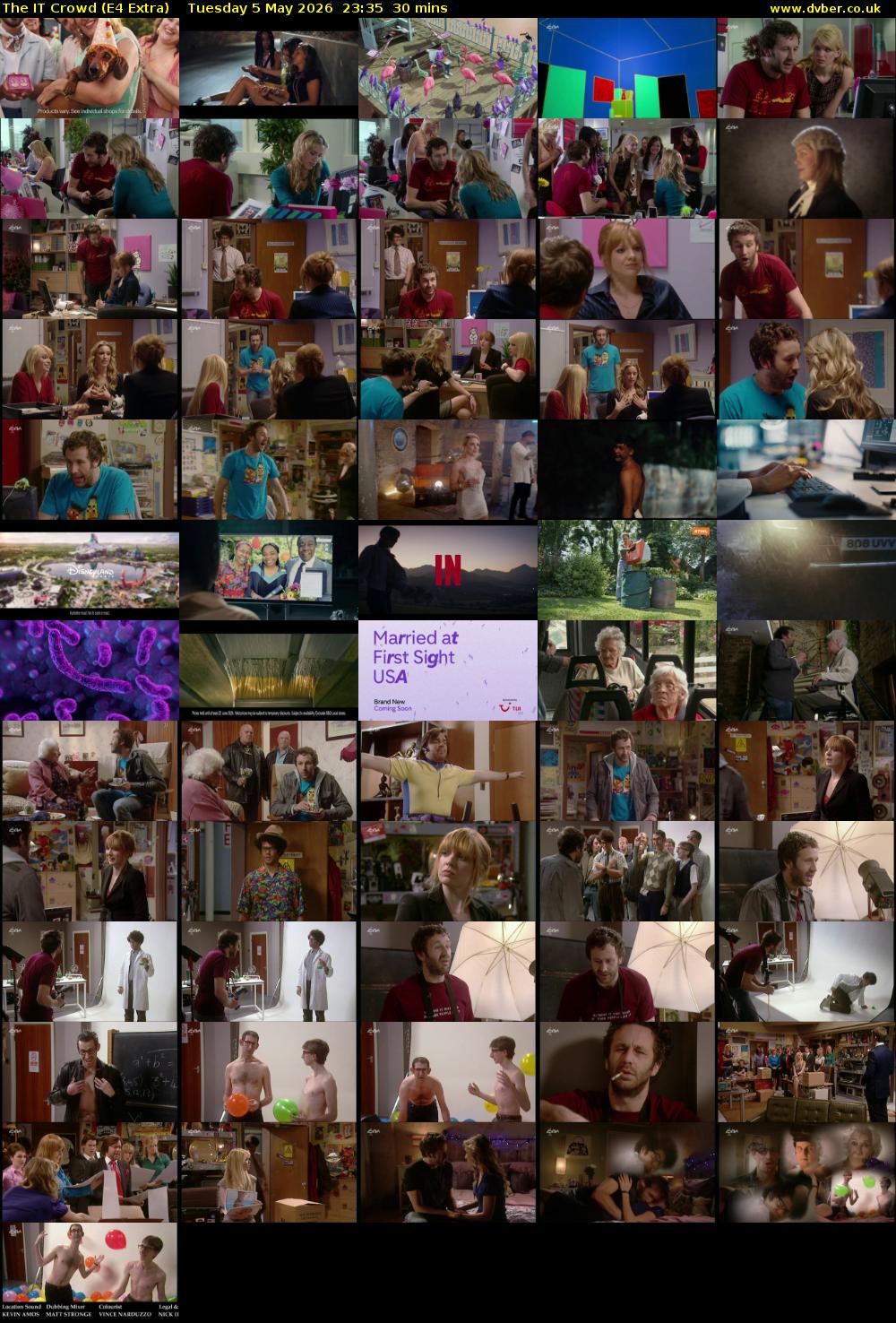 The IT Crowd (E4 Extra) Tuesday 5 May 2026 23:35 - 00:05