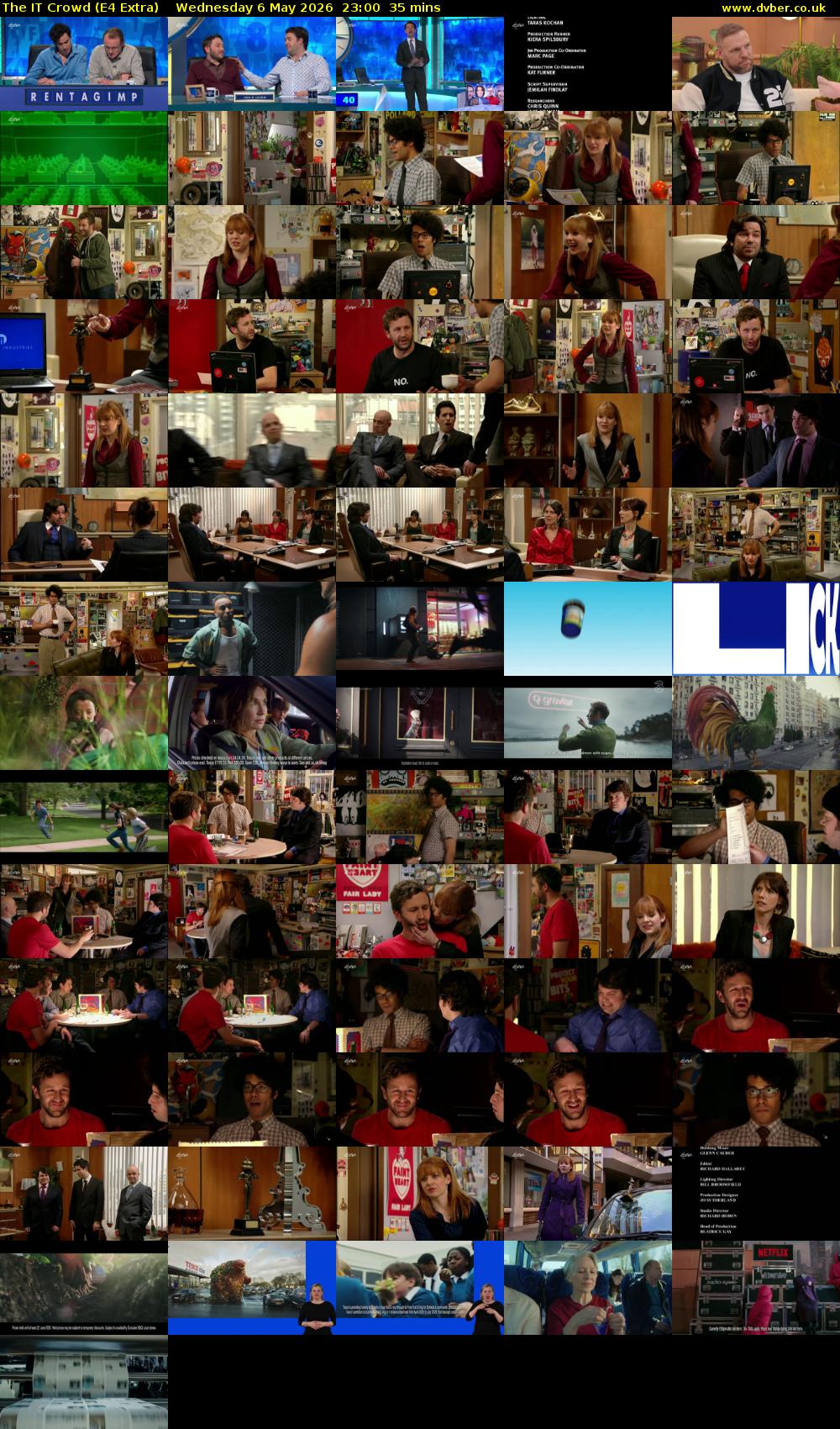 The IT Crowd (E4 Extra) Wednesday 6 May 2026 23:00 - 23:35
