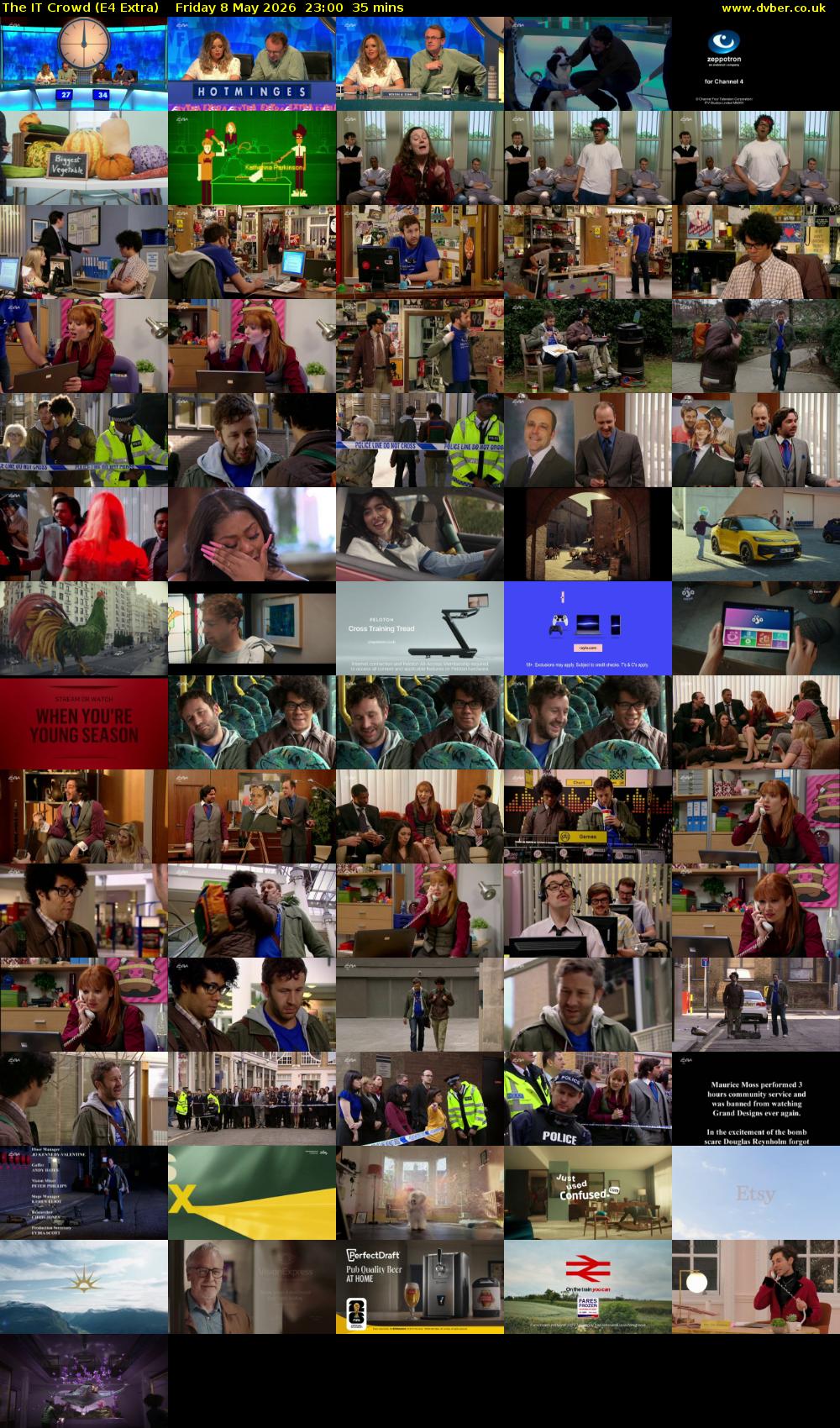 The IT Crowd (E4 Extra) Friday 8 May 2026 23:00 - 23:35