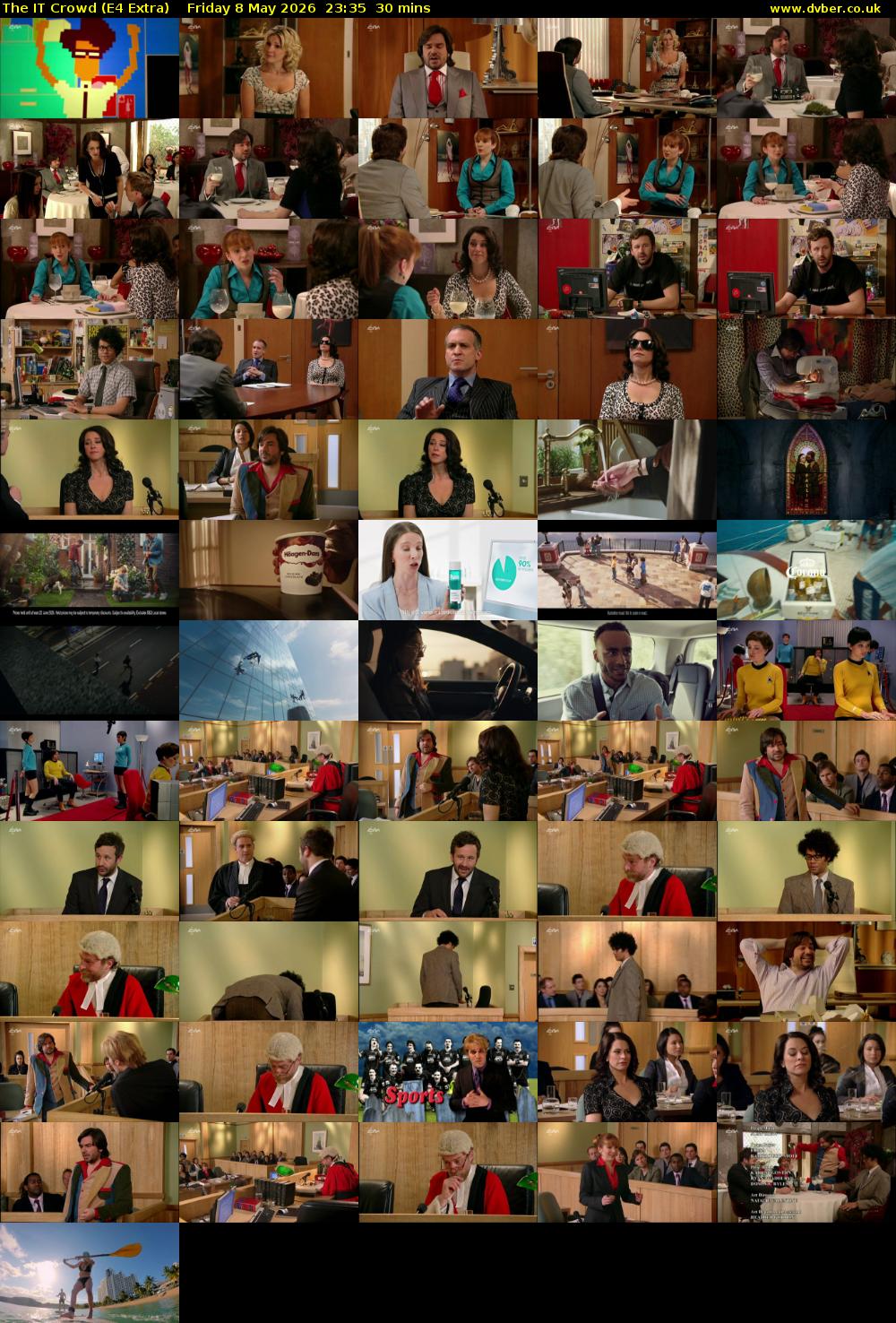 The IT Crowd (E4 Extra) Friday 8 May 2026 23:35 - 00:05
