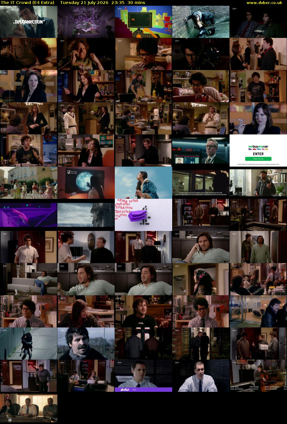 The IT Crowd (E4 Extra) Tuesday 21 July 2026 23:35 - 00:05