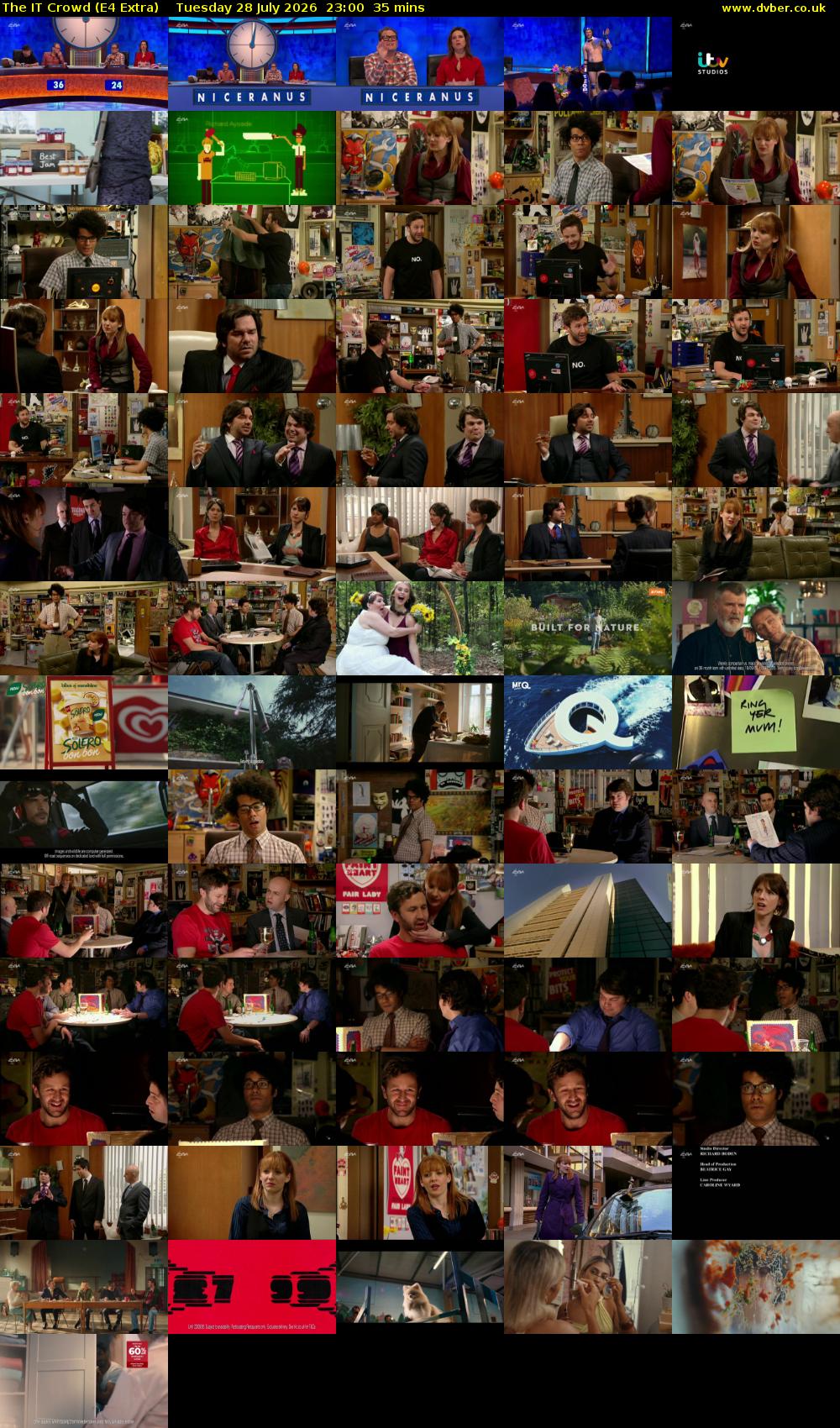The IT Crowd (E4 Extra) Tuesday 28 July 2026 23:00 - 23:35