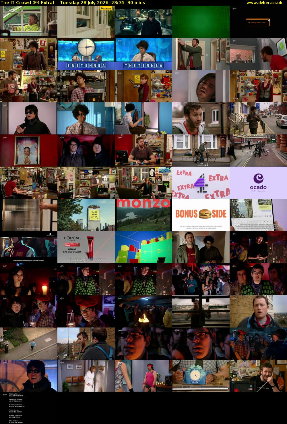 The IT Crowd (E4 Extra) Tuesday 28 July 2026 23:35 - 00:05