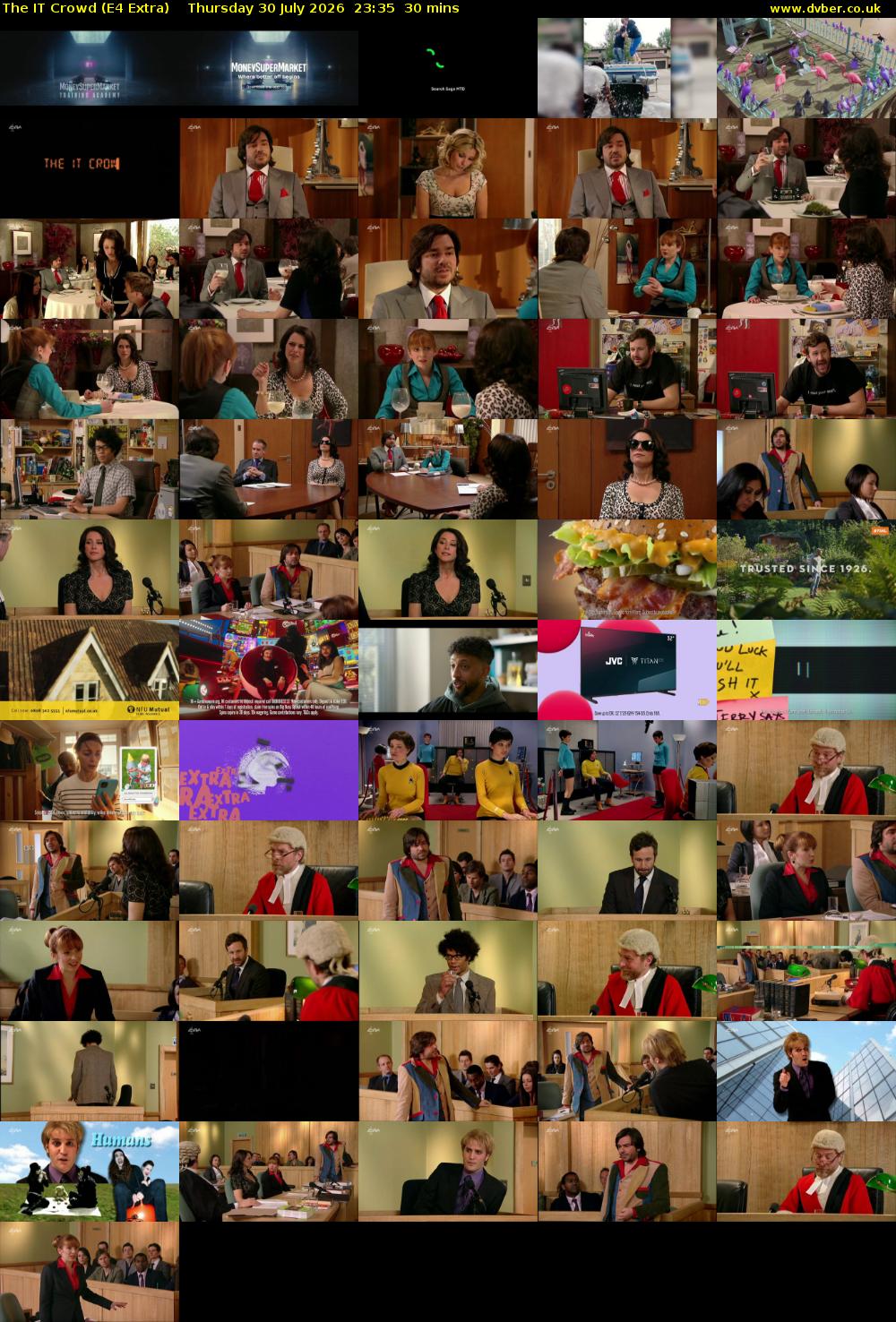 The IT Crowd (E4 Extra) Thursday 30 July 2026 23:35 - 00:05