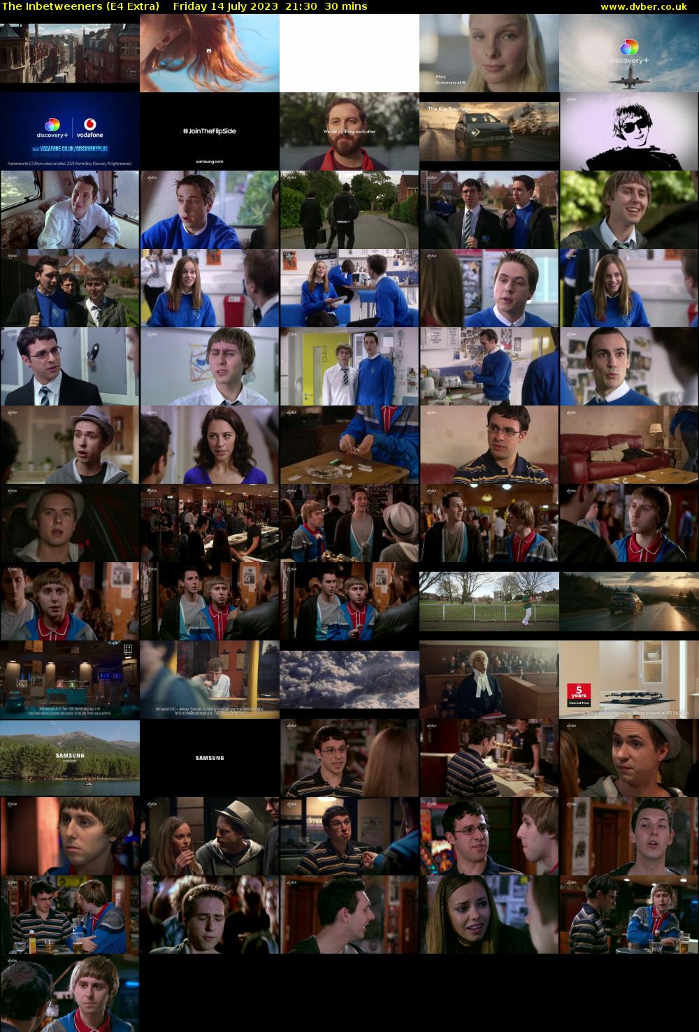 The Inbetweeners (E4 Extra) Friday 14 July 2023 21:30 - 22:00