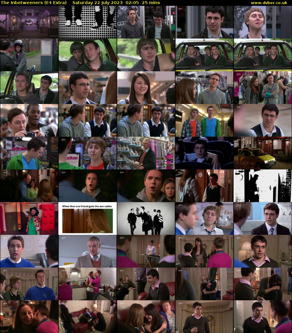 The Inbetweeners (E4 Extra) Saturday 22 July 2023 02:05 - 02:30