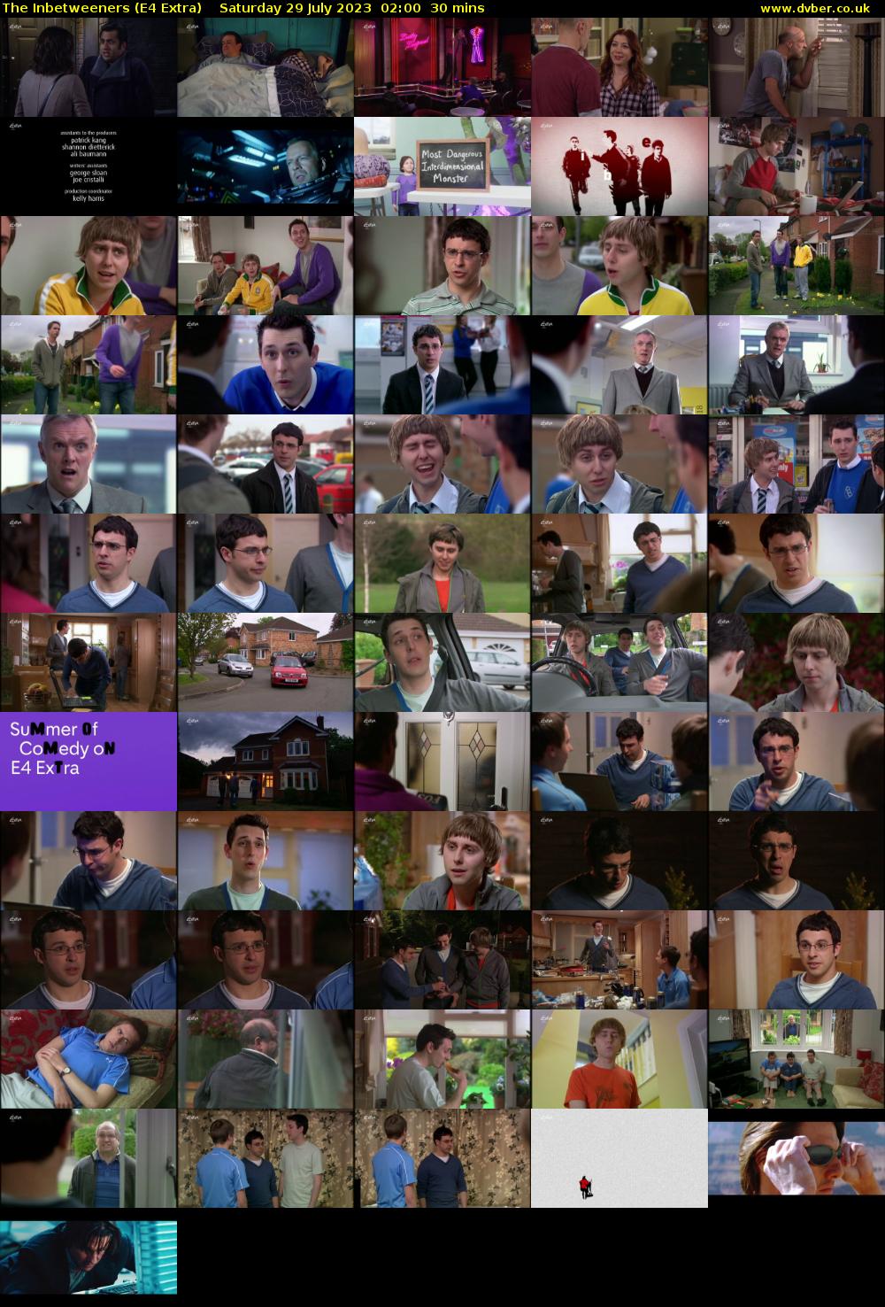 The Inbetweeners (E4 Extra) Saturday 29 July 2023 02:00 - 02:30