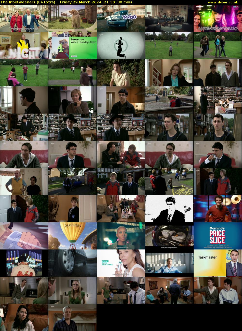 The Inbetweeners (E4 Extra) Friday 29 March 2024 21:30 - 22:00