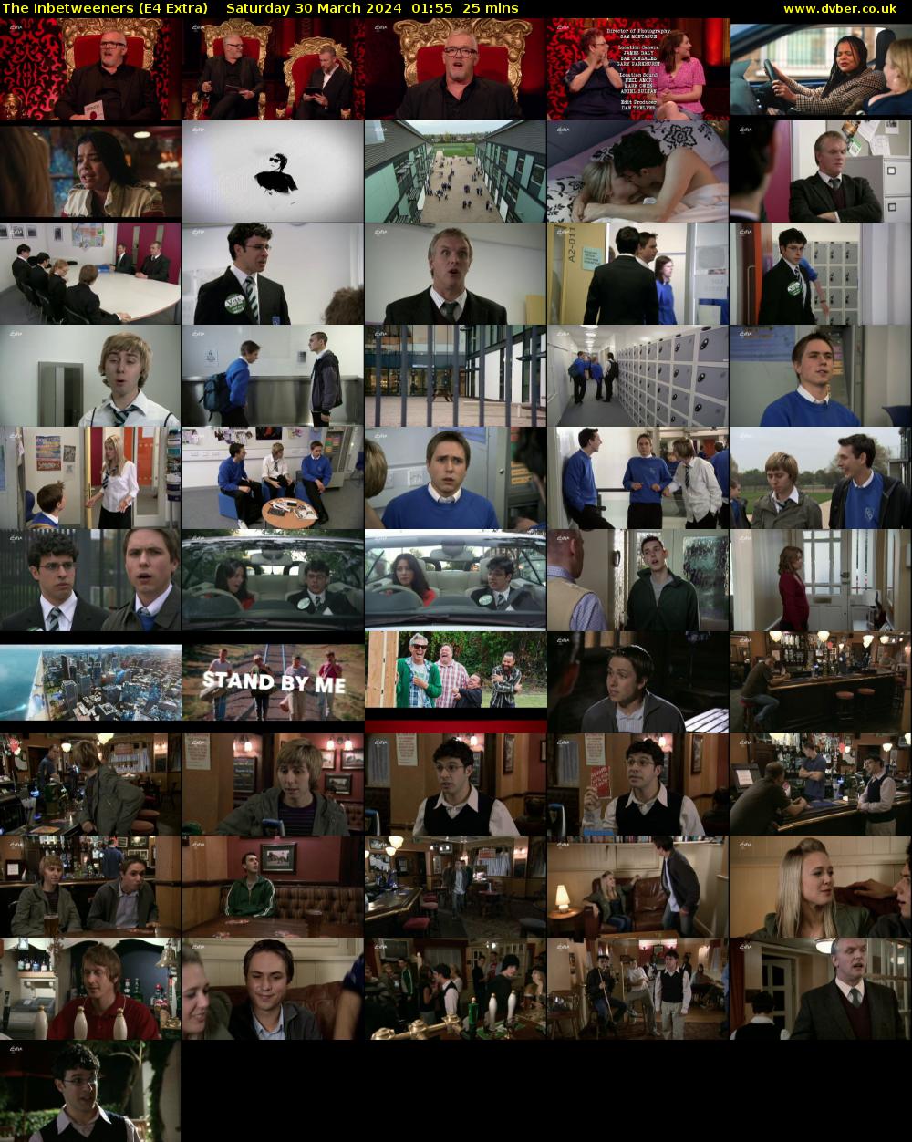 The Inbetweeners (E4 Extra) Saturday 30 March 2024 01:55 - 02:20