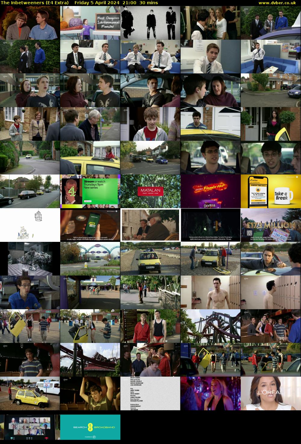 The Inbetweeners (E4 Extra) Friday 5 April 2024 21:00 - 21:30