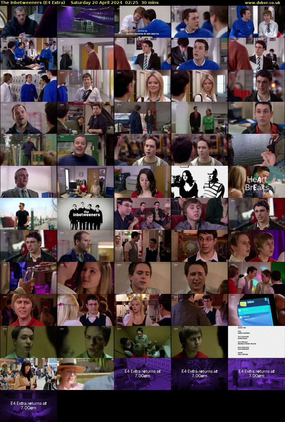 The Inbetweeners (E4 Extra) Saturday 20 April 2024 02:25 - 02:55