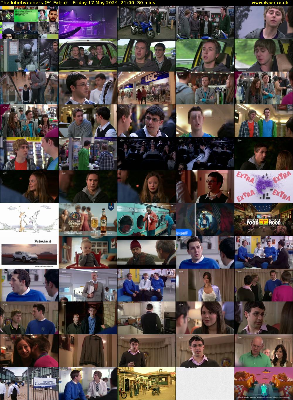 The Inbetweeners (E4 Extra) Friday 17 May 2024 21:00 - 21:30
