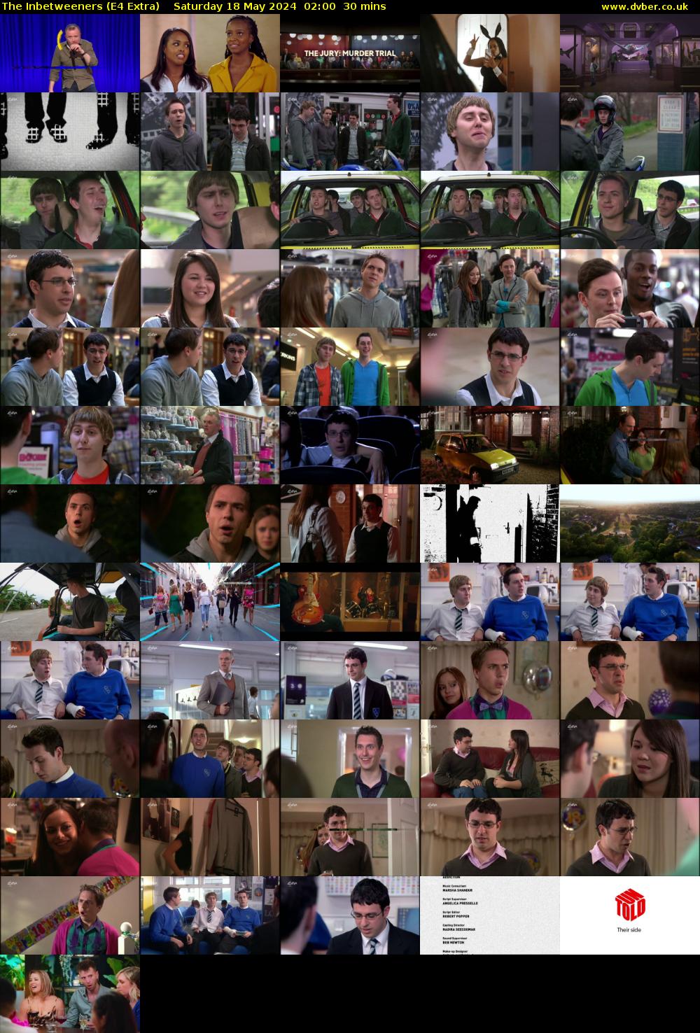 The Inbetweeners (E4 Extra) Saturday 18 May 2024 02:00 - 02:30