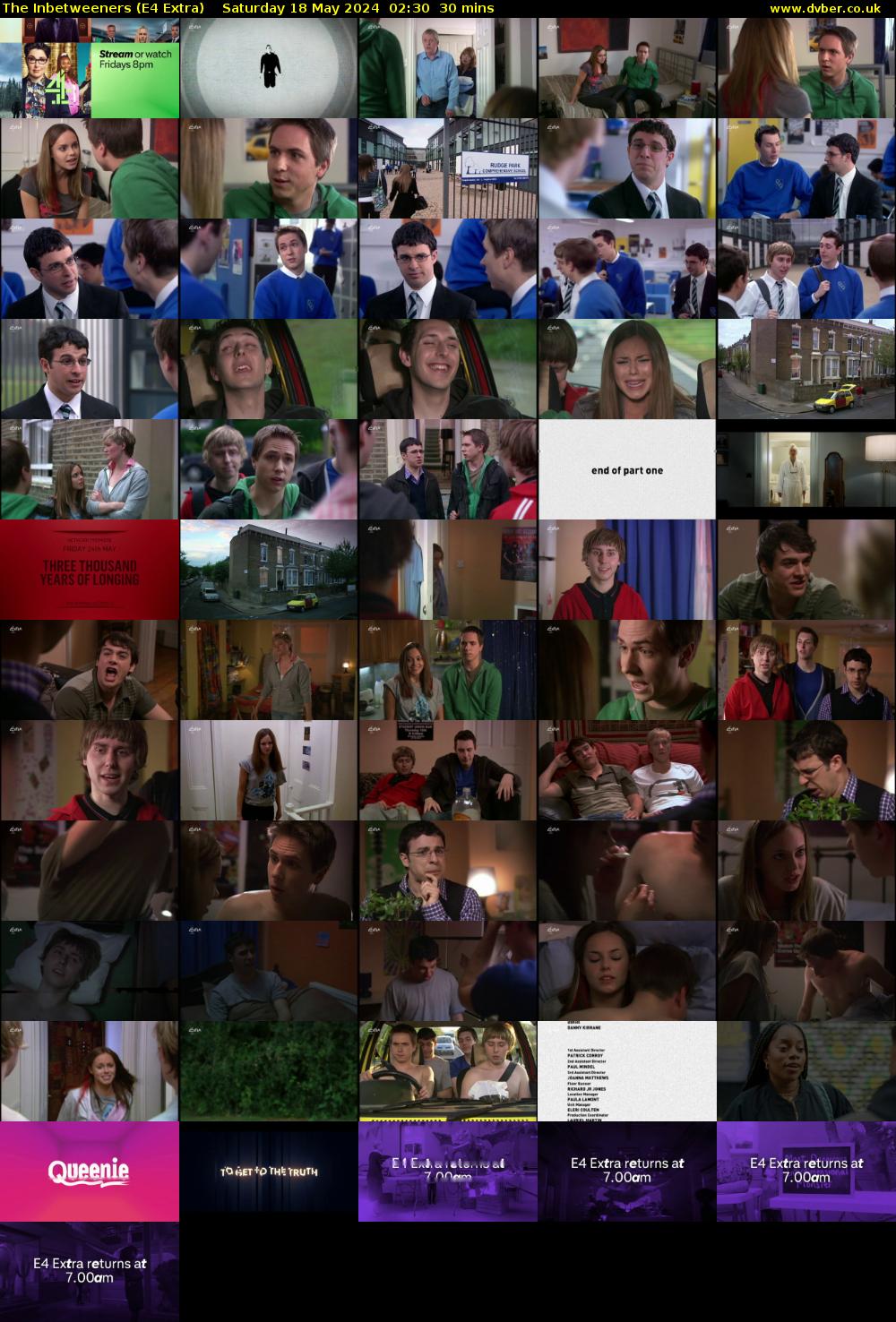 The Inbetweeners (E4 Extra) Saturday 18 May 2024 02:30 - 03:00
